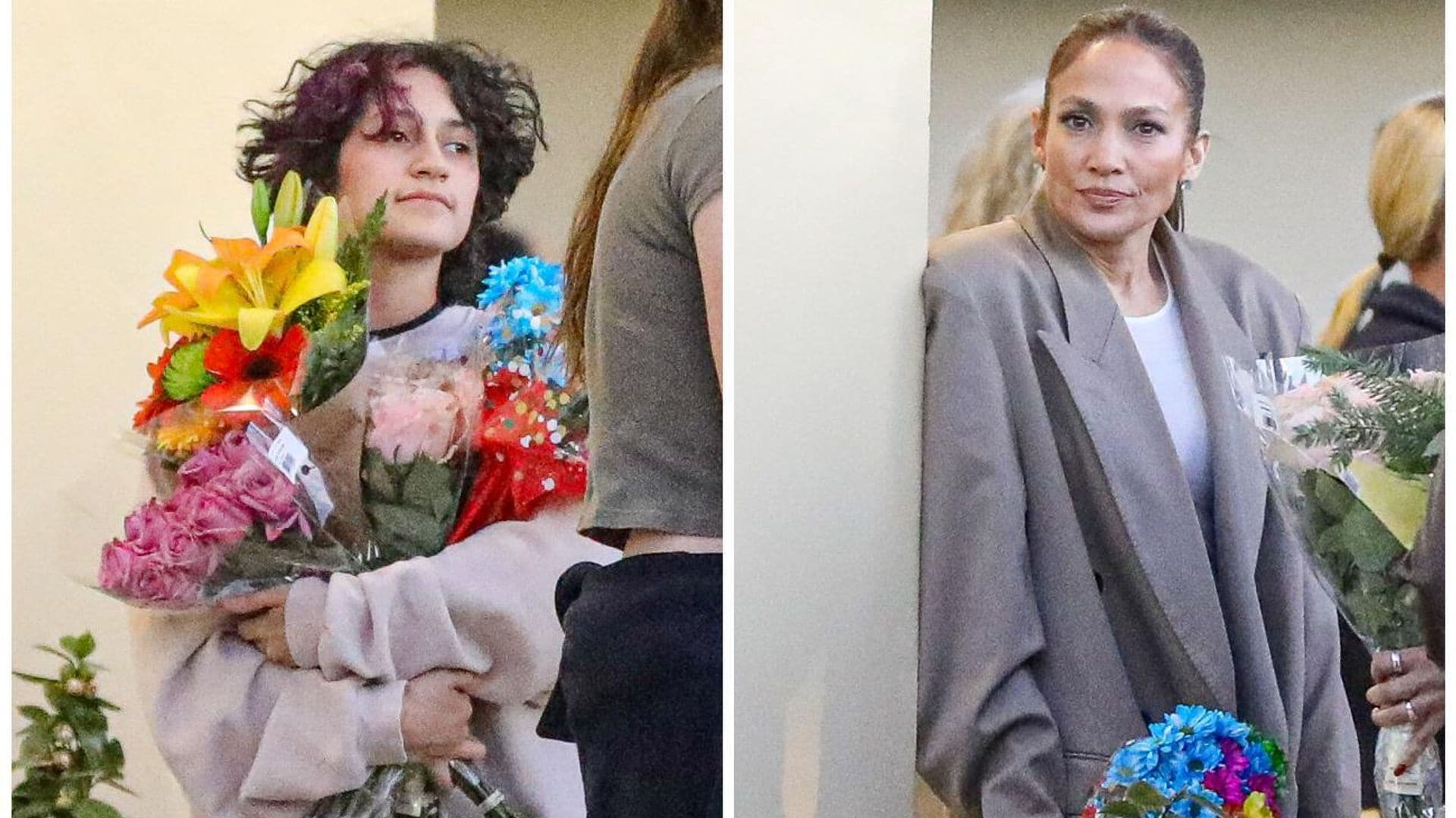 Orgullosa, Jennifer Lopez acompaña a su hija Emme en un recital de fin de año