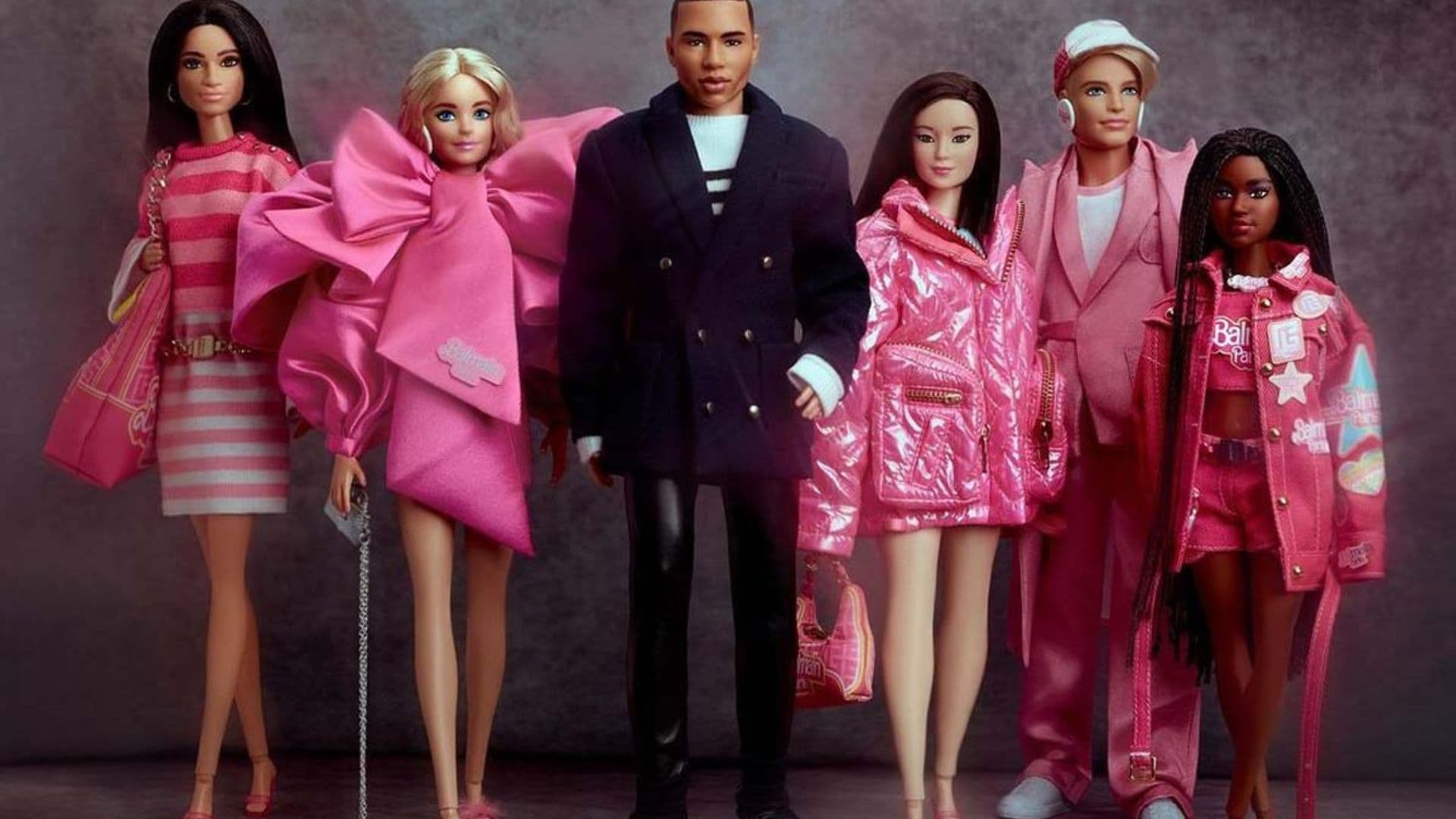 Balmain presenta su colección más rosa junto a Barbie, 'un sueño hecho realidad'