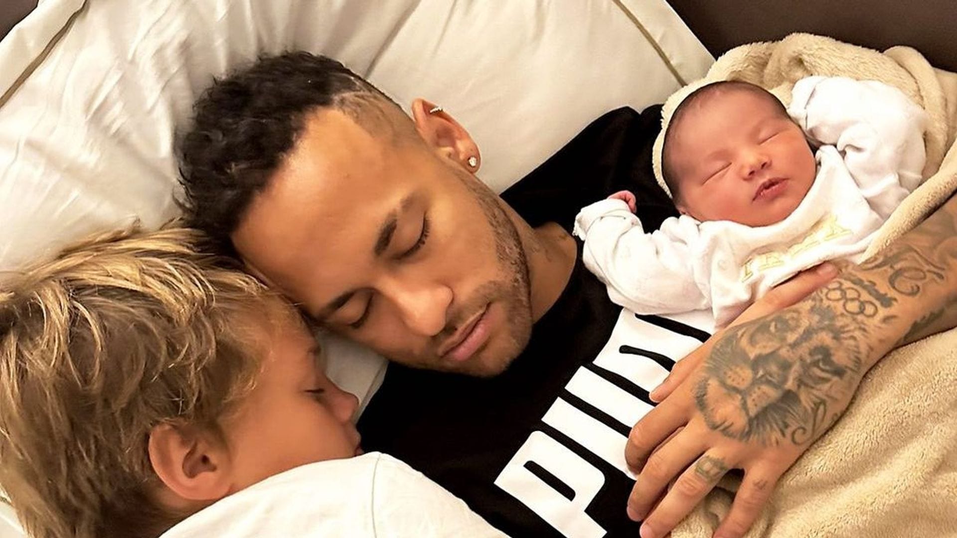 Neymar comparte por sorpresa las primeras imágenes de su tercera hija, fruto de una infidelidad a Bruna Biancardi