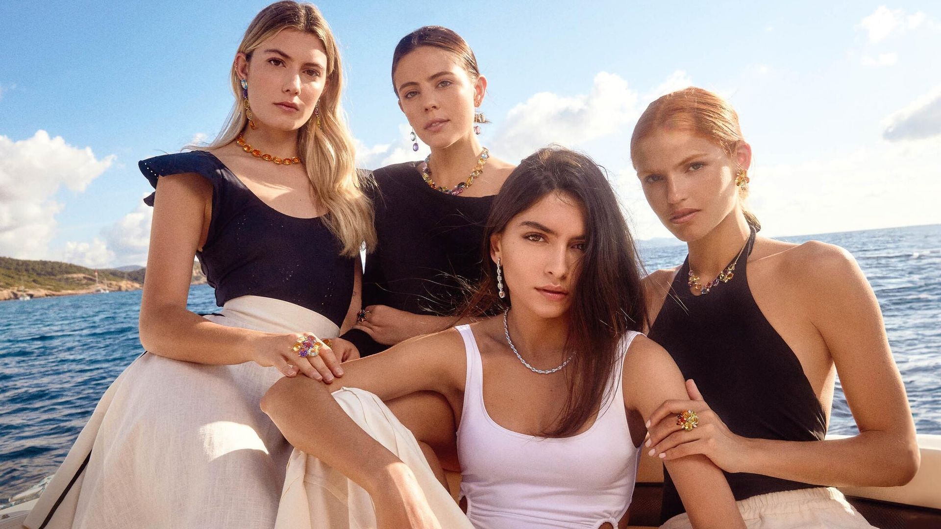 Lucía Rivera, Isa Hernáez, Martina Figo y Julieta Gracia: belleza, sueños y confidencias inesperadas bajo el sol de Ibiza