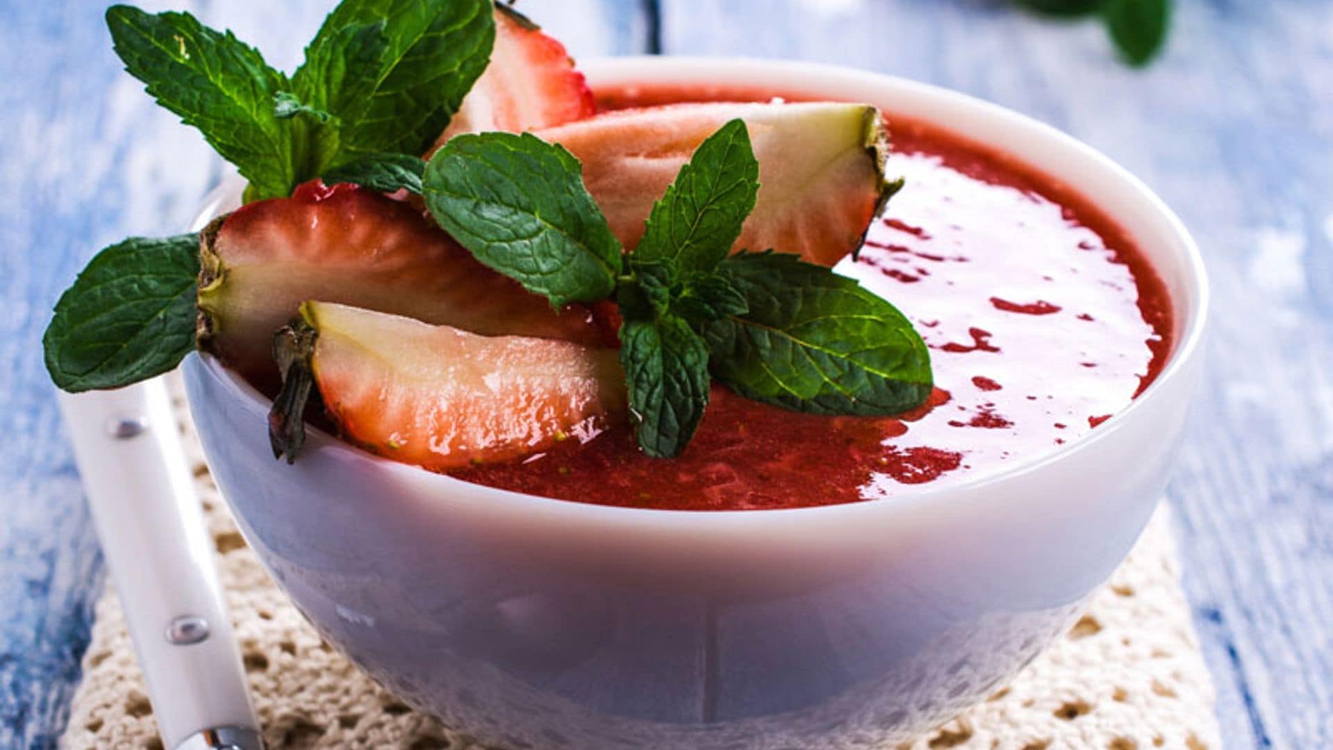 Gazpacho de fresones