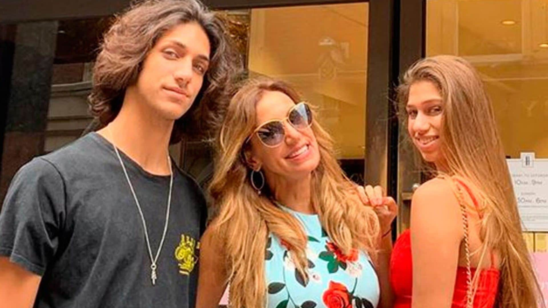 lili estefan hijos 