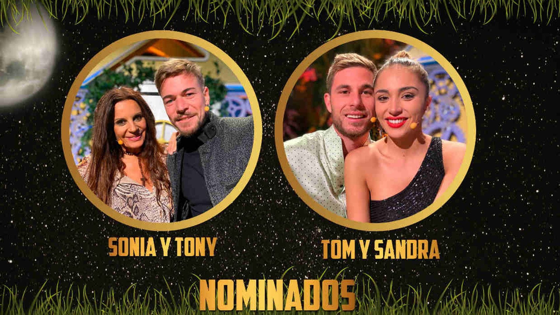 Sonia Monroy, Tony Spina, Tom y Sandra, nominados de 'La casa fuerte'