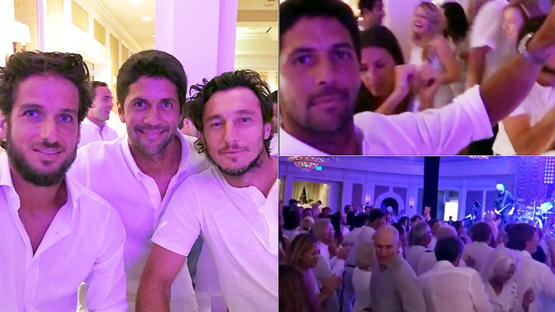 ¡Vaya ritmo! Ana Boyer, Fernando Verdasco y Feliciano López, a bailar