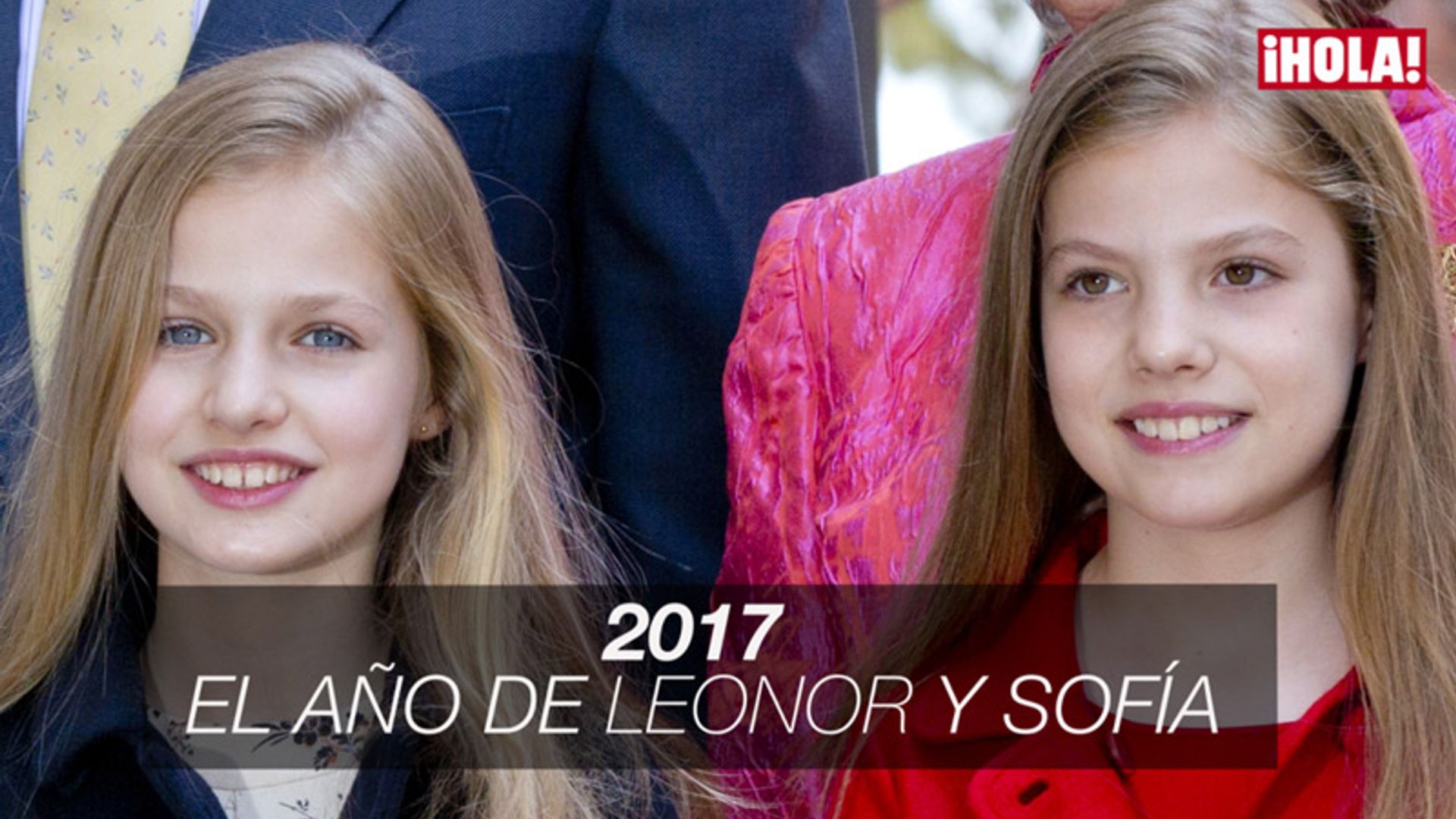 2017, el año de la princesa Leonor y la infanta Sofía