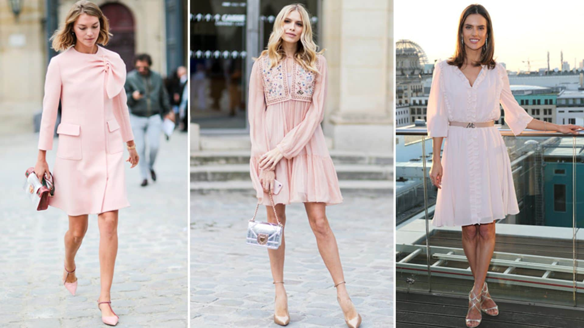 Olvida el negro, la primavera se rinde al 'Little Pink Dress'