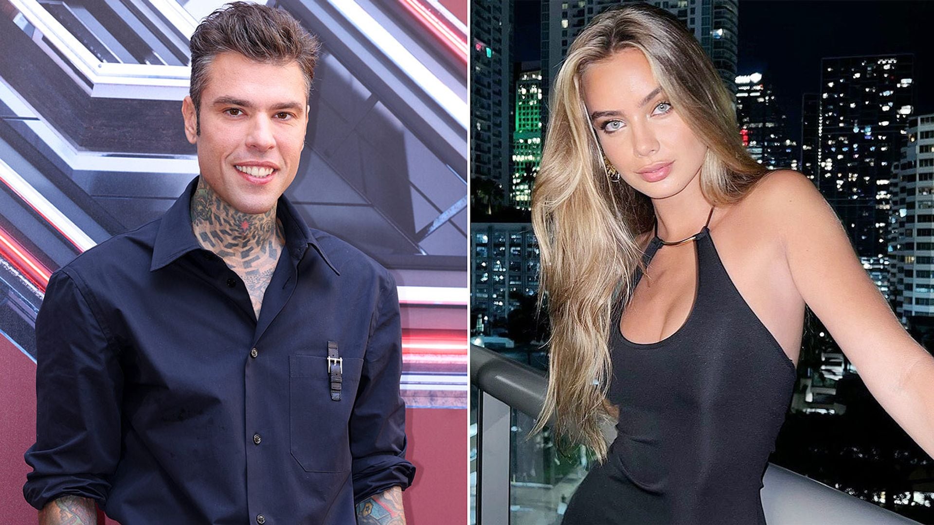 Fedez ya pasea de la mano con su nuevo amor, una espectacular modelo 14 años más joven que él