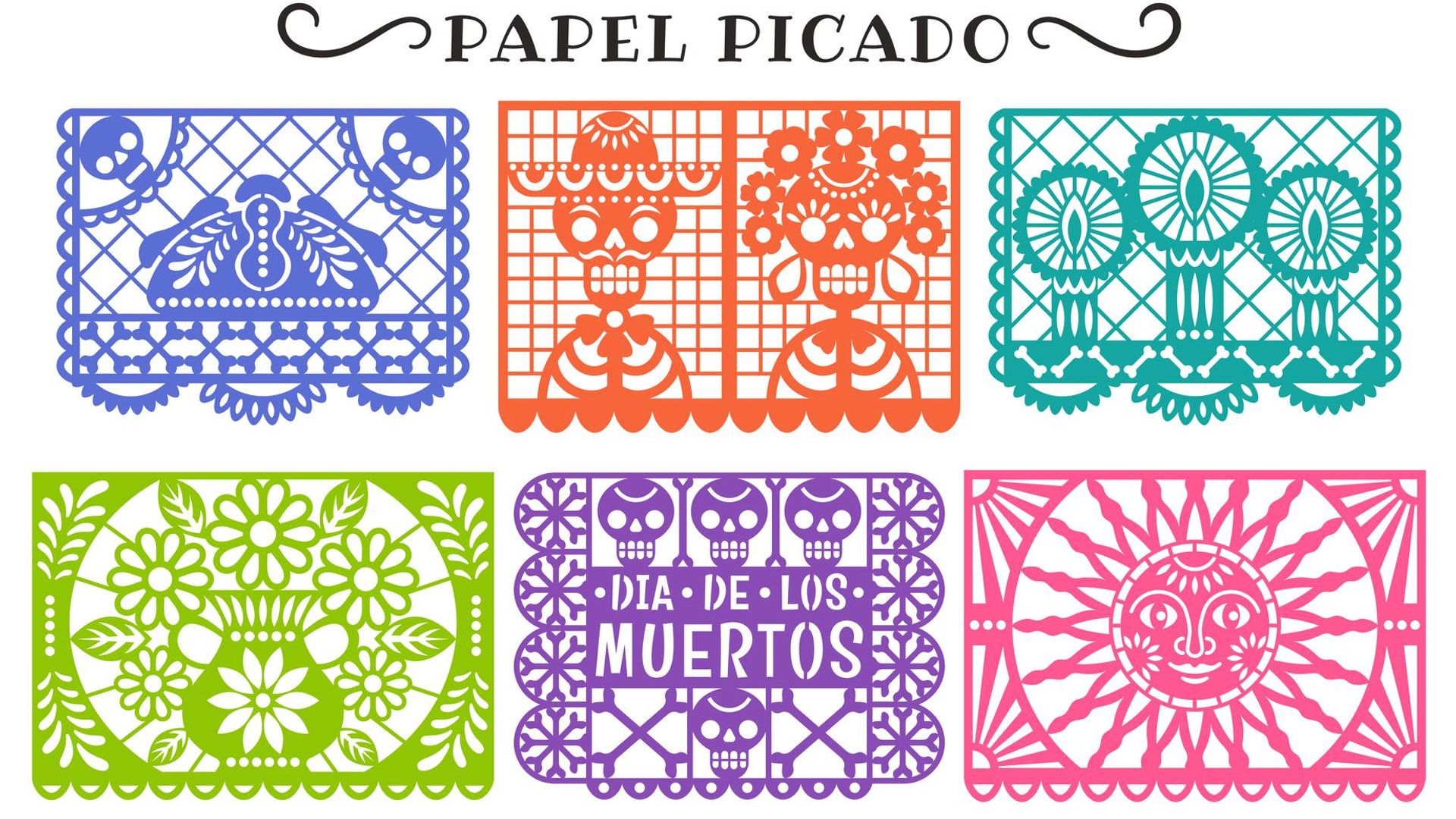 Tradición y color: El papel picado, un elemento que no puede faltar en el Día de Muertos