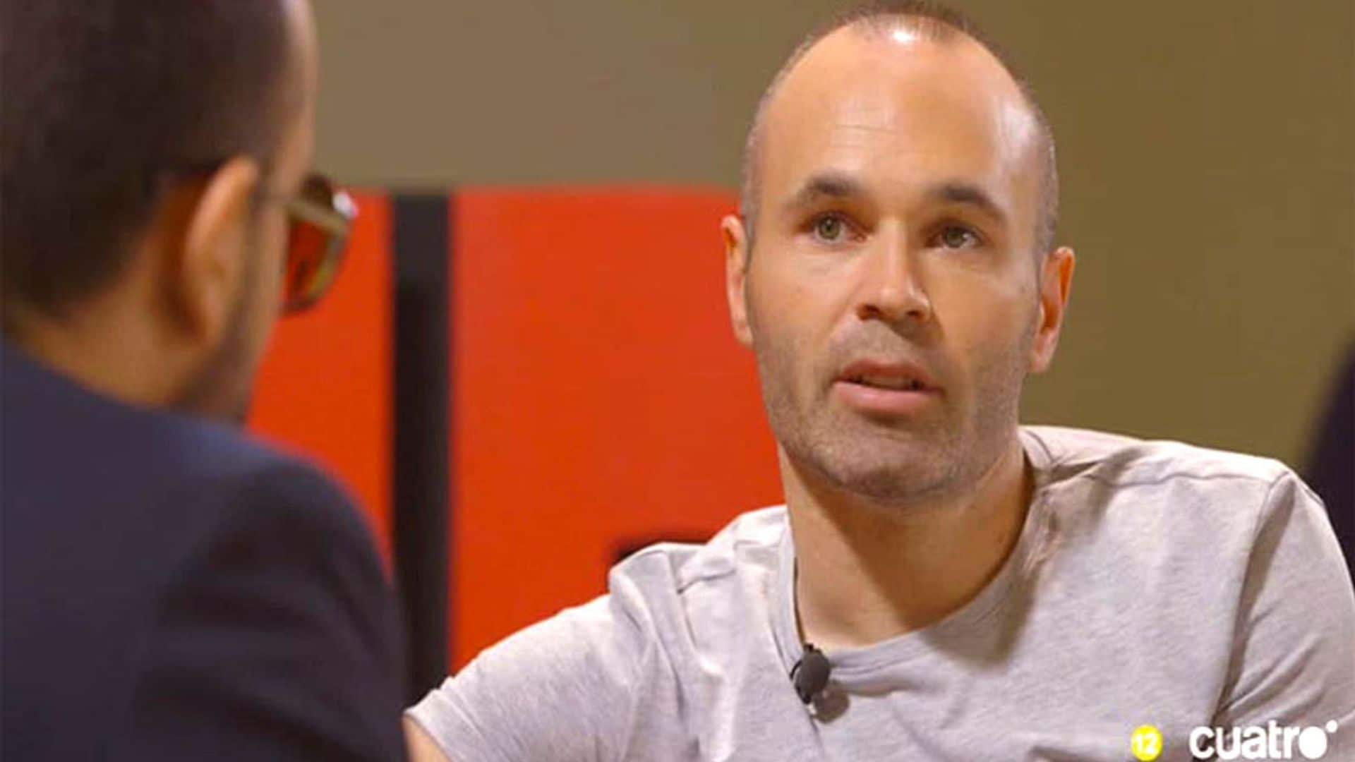 Andrés Iniesta confiesa a Risto Mejide que sufrió una depresión antes de ir al Mundial