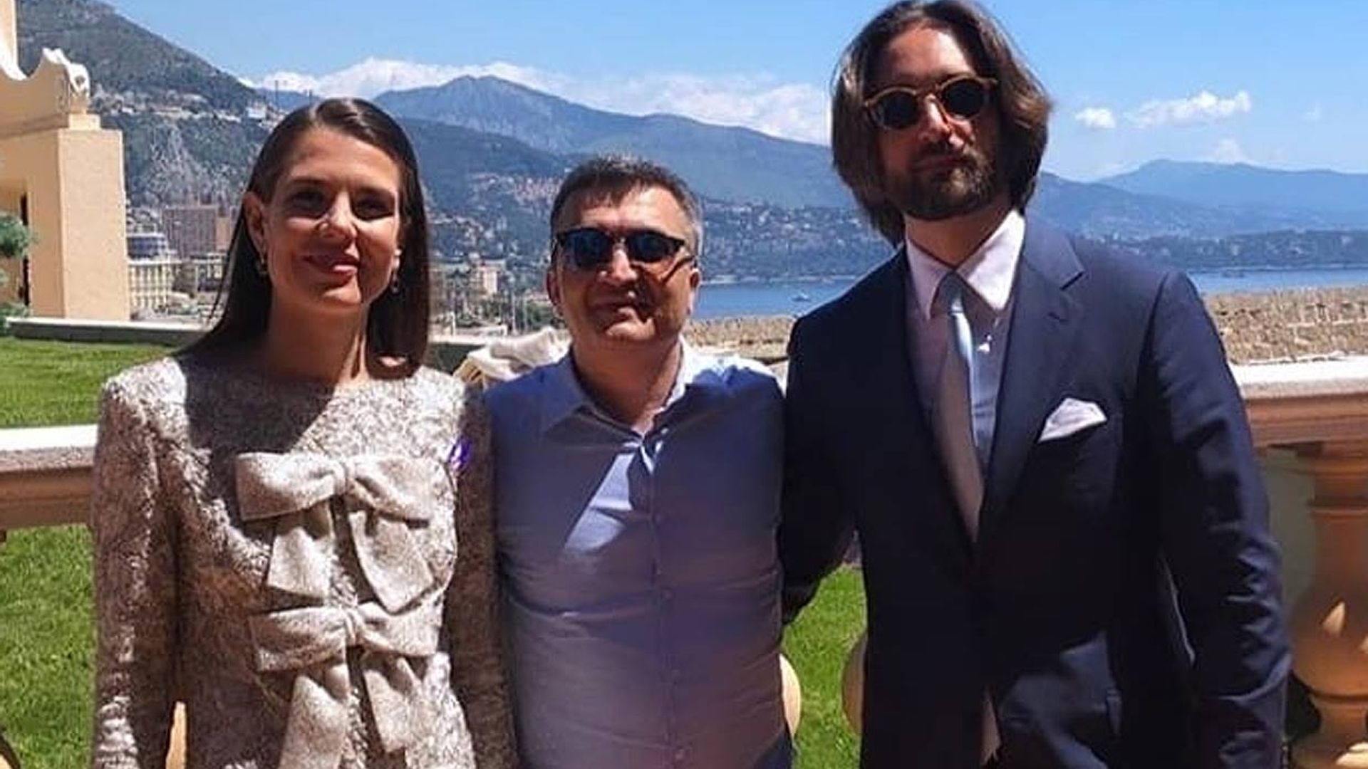 ¡Ya son marido y mujer! La primera foto de Carlota Casiraghi y Dimitri Rassam como recién casados