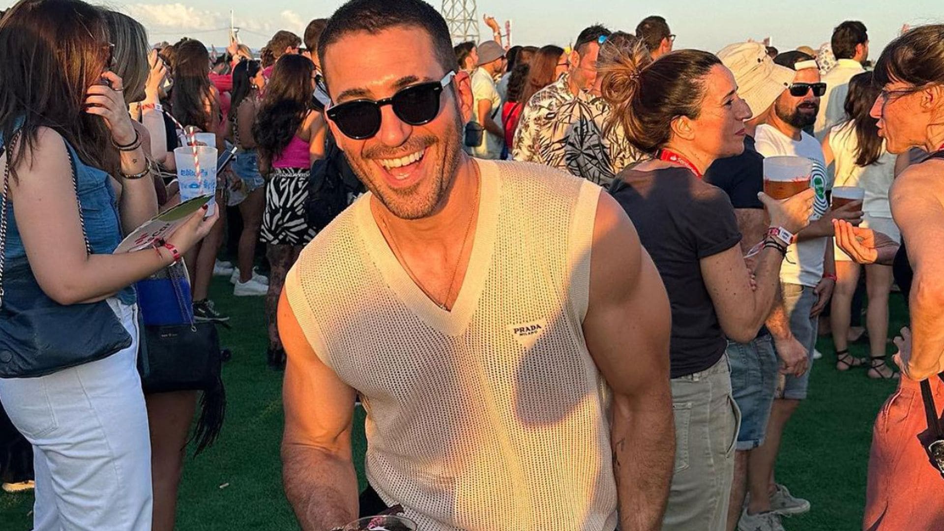 El vídeo de Miguel Ángel Silvestre bailando 'reggaeton' en un famoso festival que se ha hecho viral