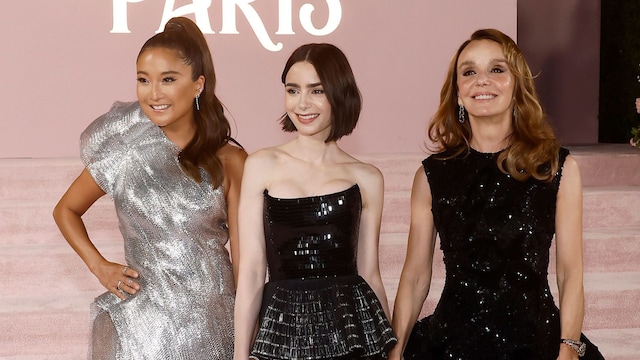 Ashley Park, Lily Collins y Philippine Leroy-Beaulieu