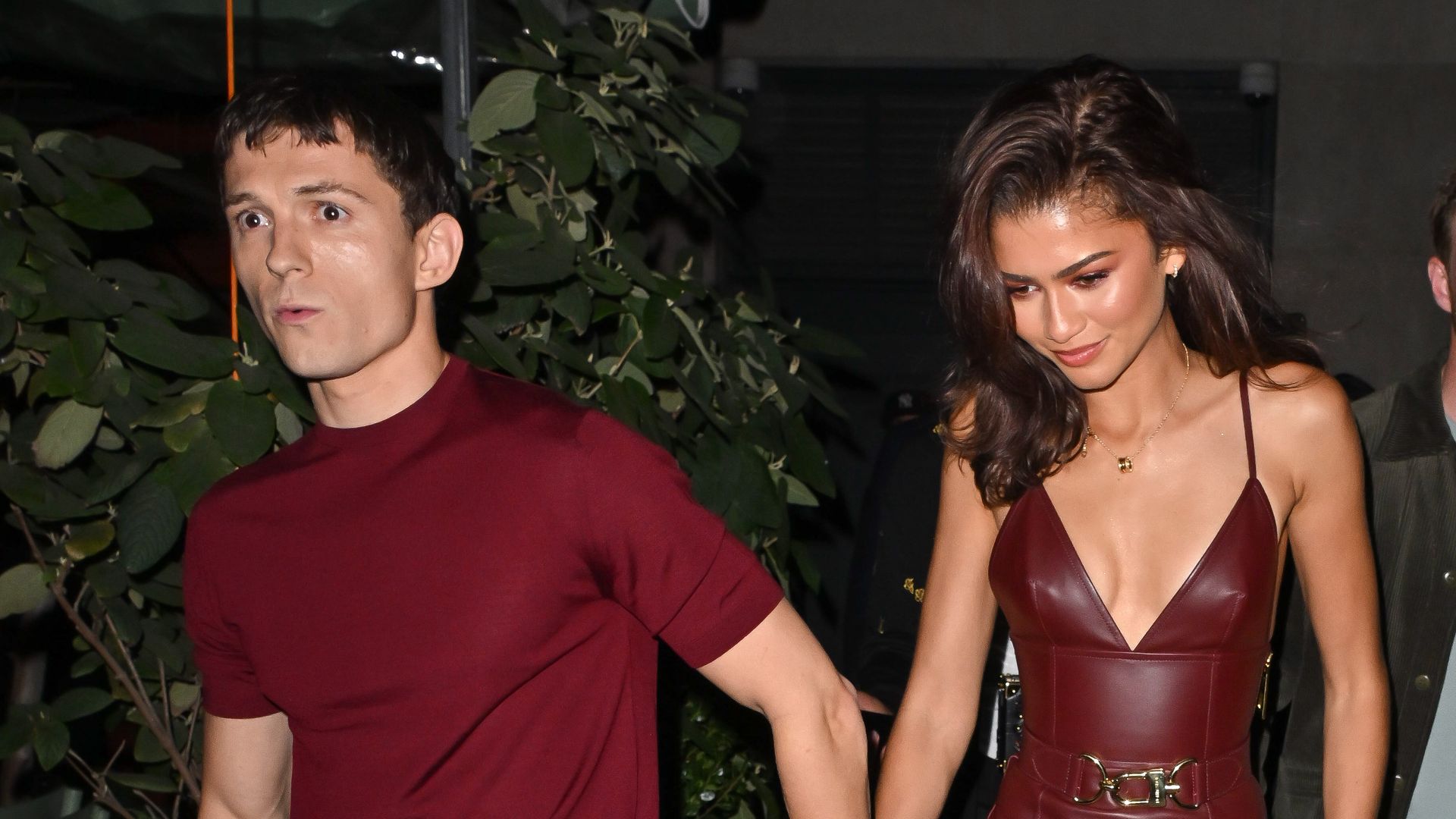 Zendaya y Tom Holland, una pareja muy conjuntada con el color supertendencia