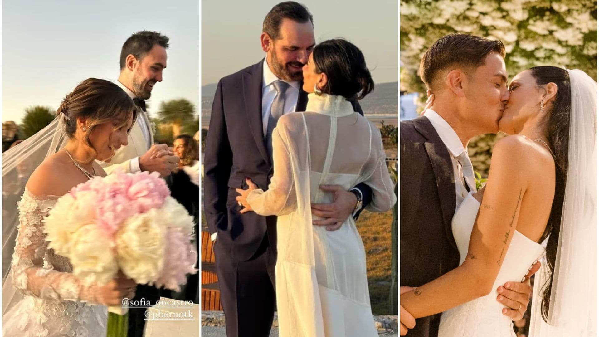 Cuando el amor triunfa: Las bodas de famosos que nos emocionaron este 2024