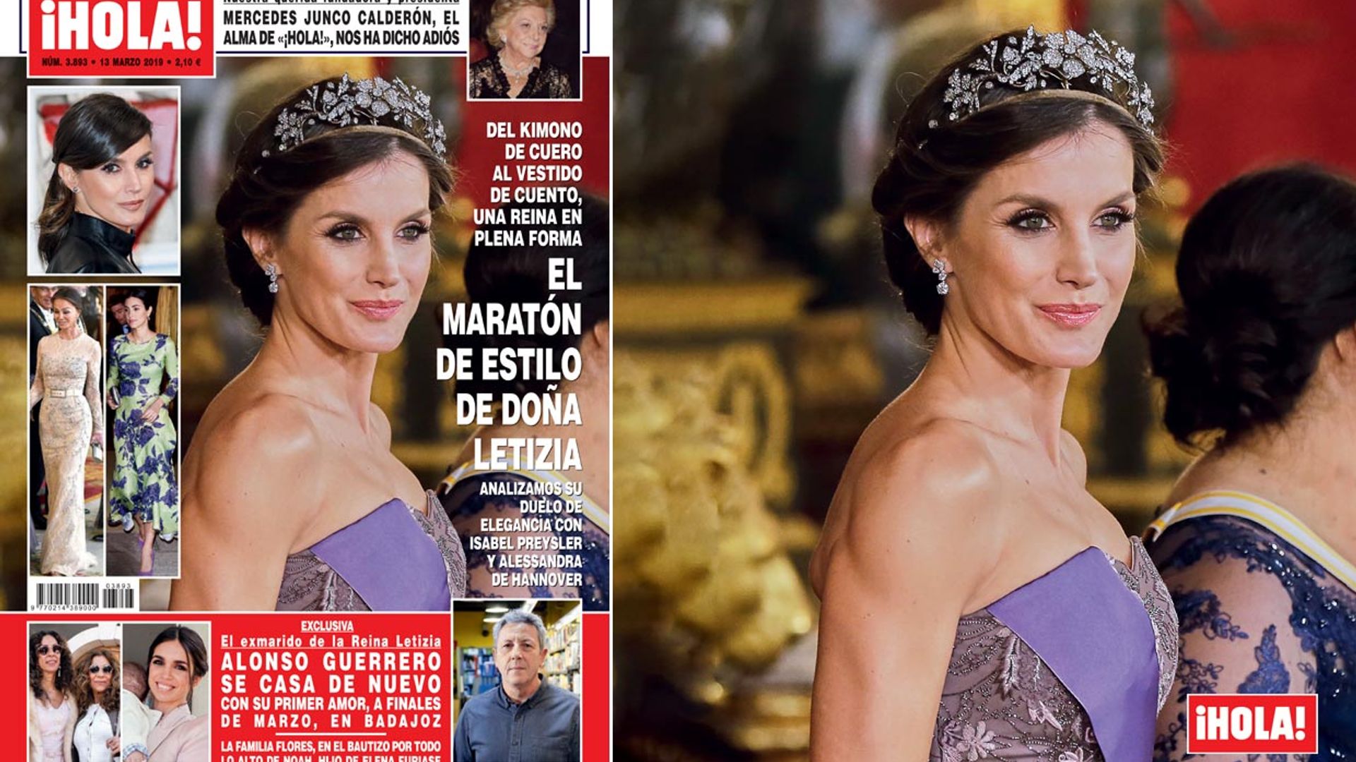 En ¡HOLA!, el maratón de estilo de doña Letizia