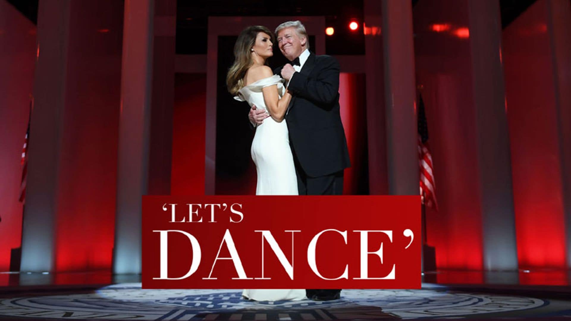 En vídeo: El primer baile de Donald y Melania Trump