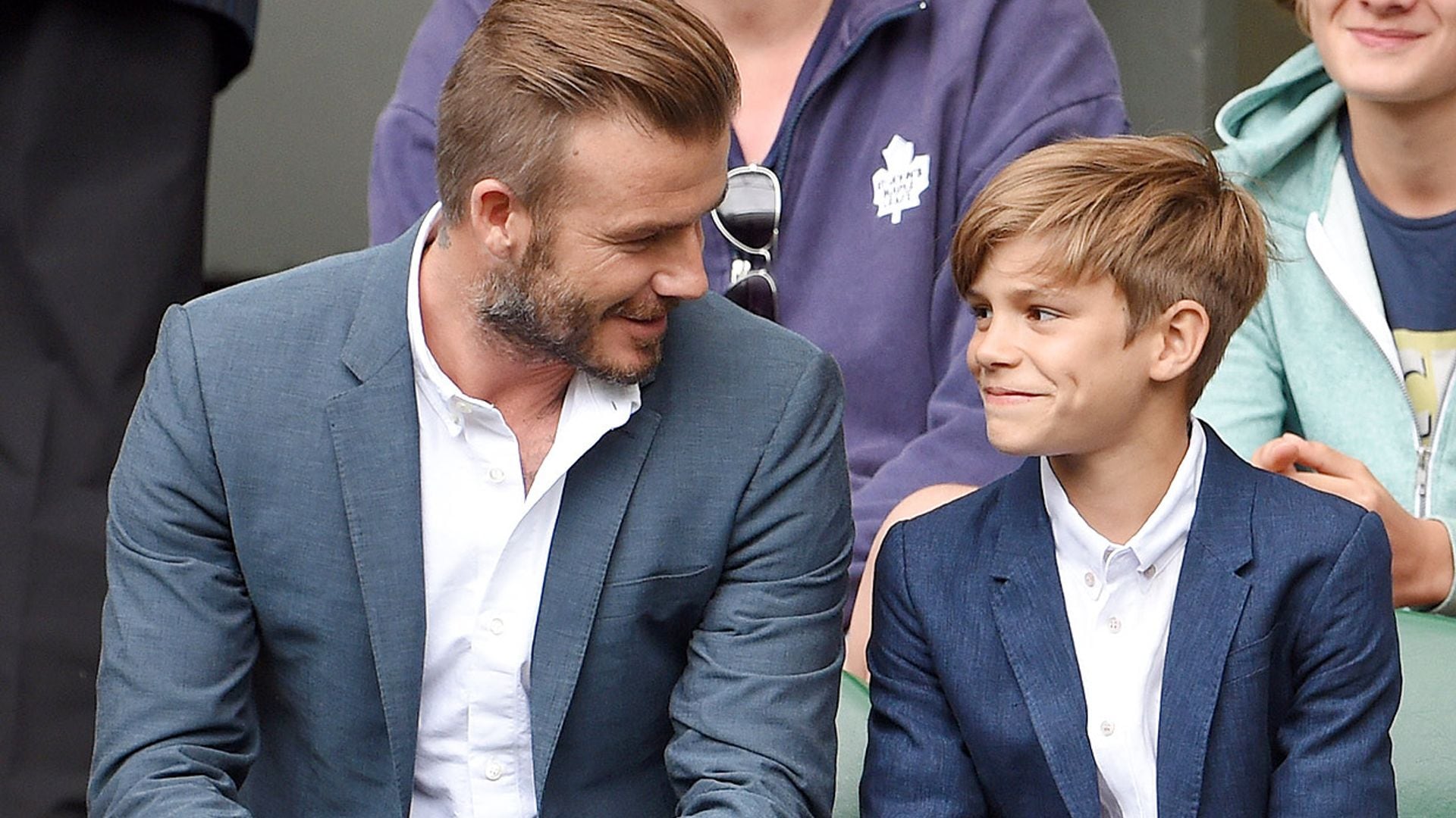 Brooklyn, Cruz... ¡y ahora también Romeo Beckham! Todos quieren ser como su padre