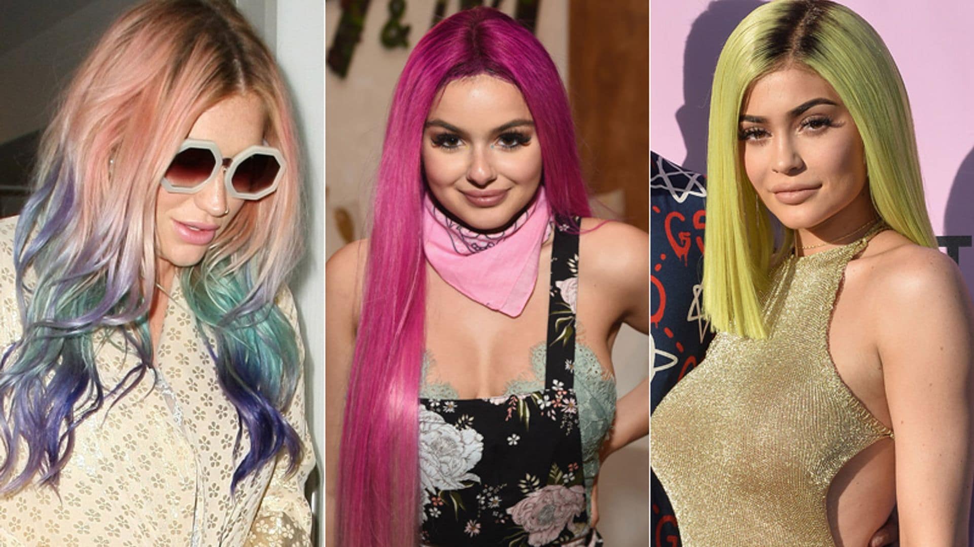 ¡A todo color! Ariel Winter y otras 'celebs' que apostaron por el pelo fantasía