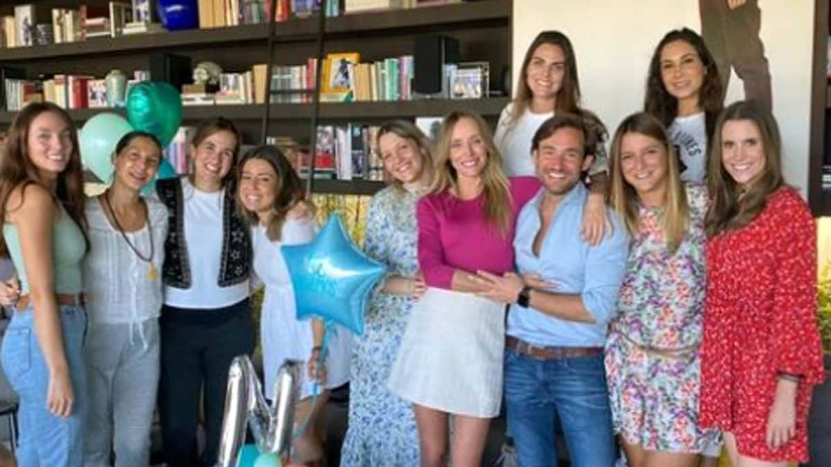 Amaia Salamanca organiza una baby shower a su cuñada, Cristina Gullón