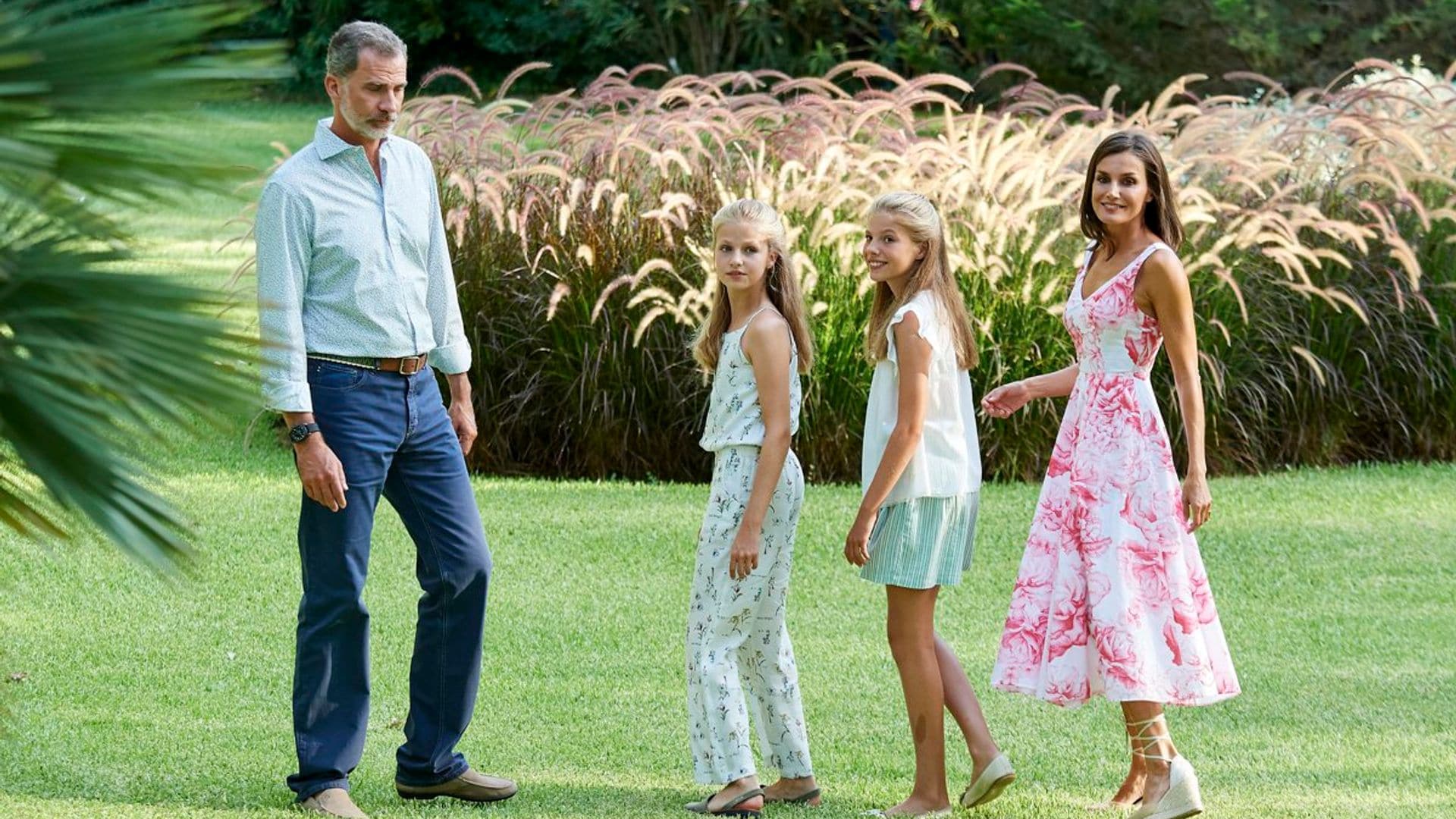 spanish royals summer photocall in palma de mallorca