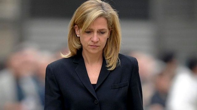 spain 39 s princess cristina arrives to att