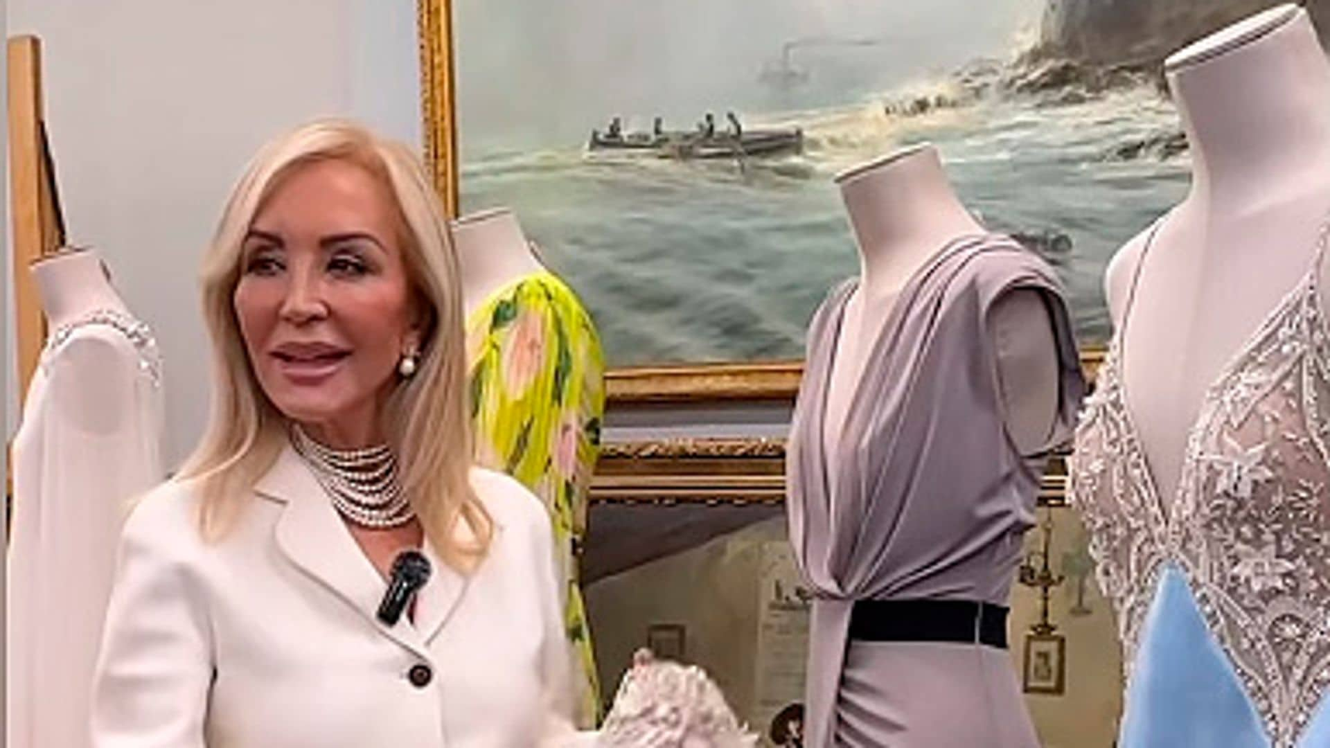 Carmen Lomana saca a subasta sus vestidos de Alta Costura: 'Que otras mujeres por un precio asequible puedan disfrutarlo'