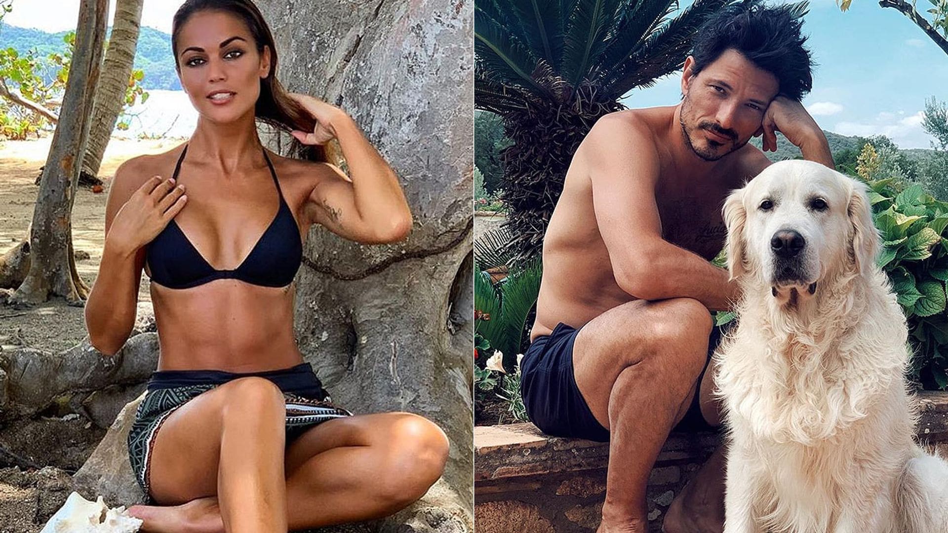 Las 'mariposas' de Andrés Velencoso al ver a Lara Álvarez en bikini