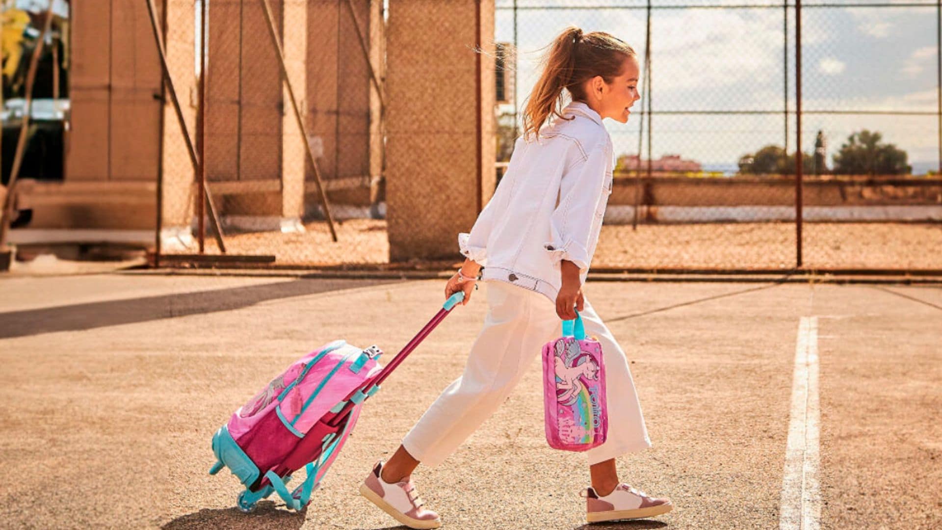 Mochilas escolares con ruedas para niñas sale