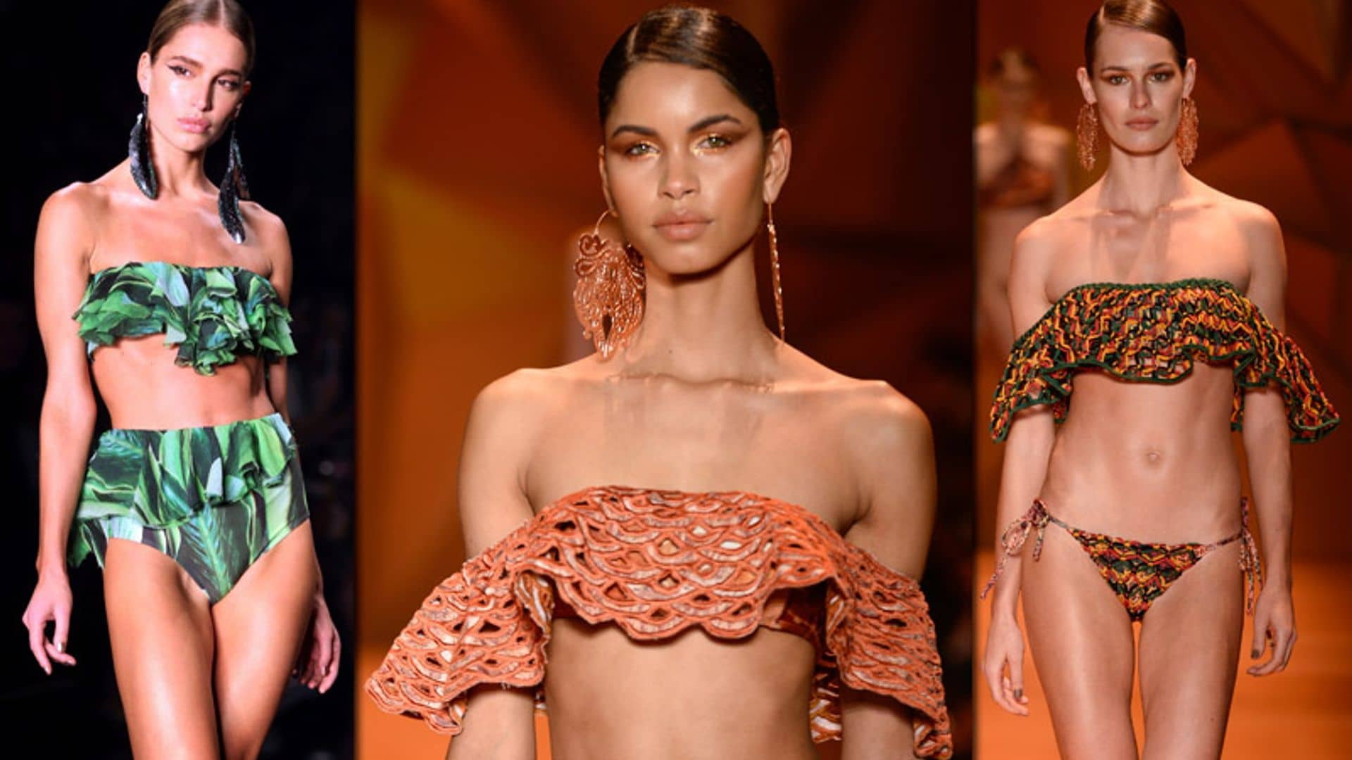 ¿Sabes lo que es el ‘flamenkini’? ¡Así es el traje de baño fetiche de las ‘fashionistas’!