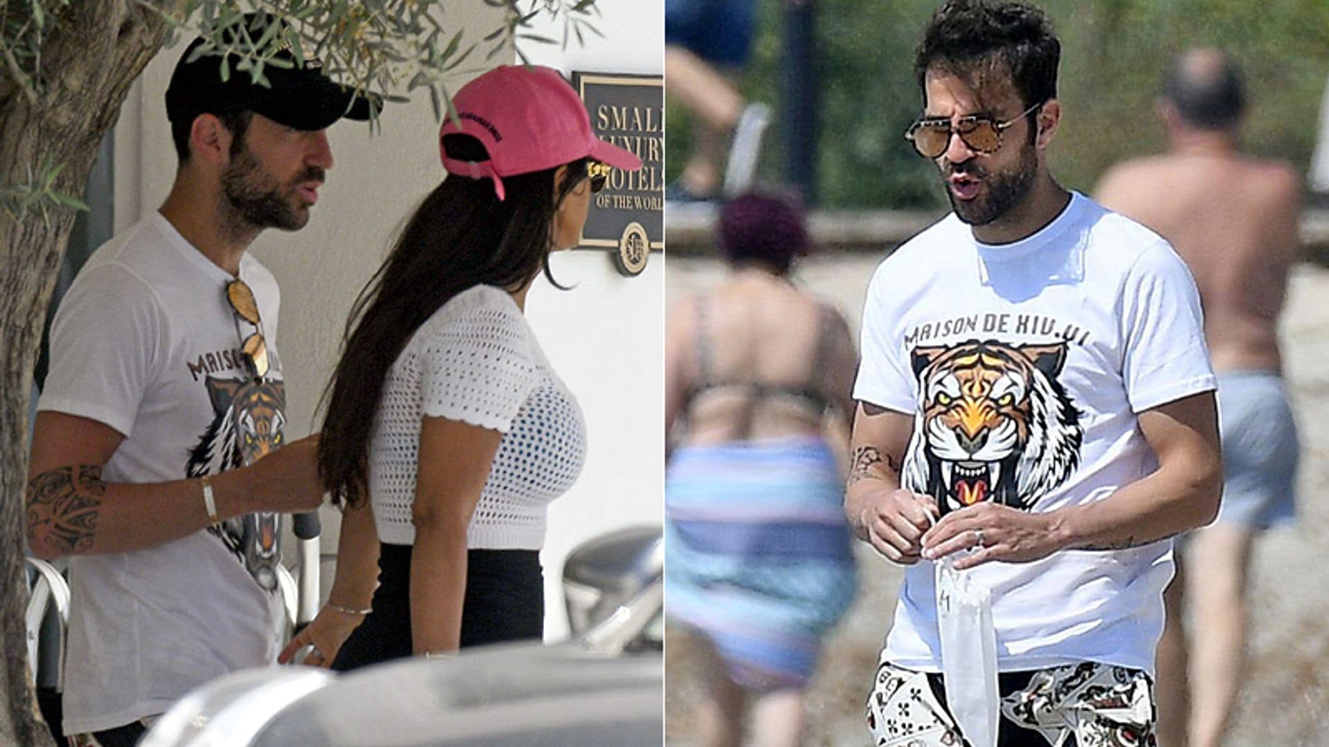 Cesc Fábregas y Daniella Semaan disfrutan de su 'luna de miel' tras una semana de celebraciones