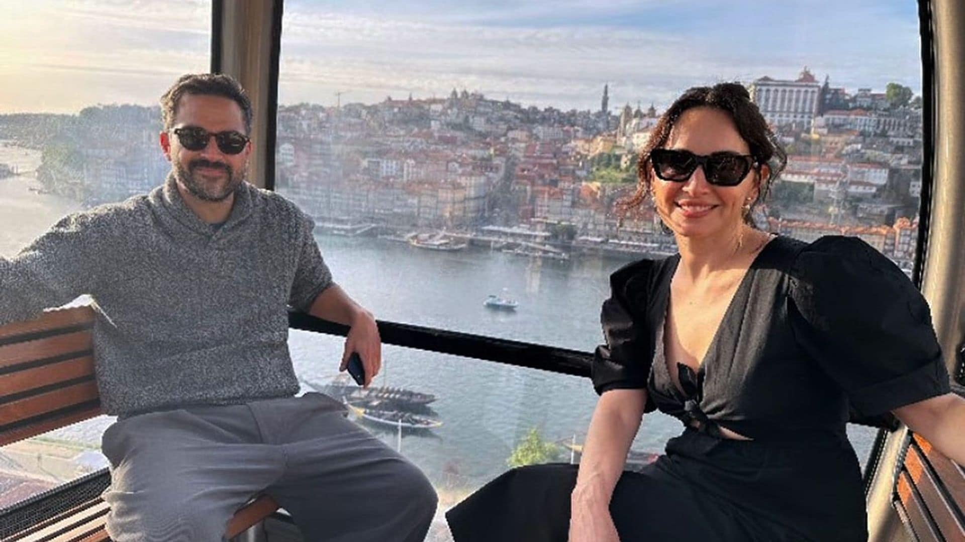 Ana de la Reguera y Poncho Herrera continúan con sus románticas vacaciones por Europa