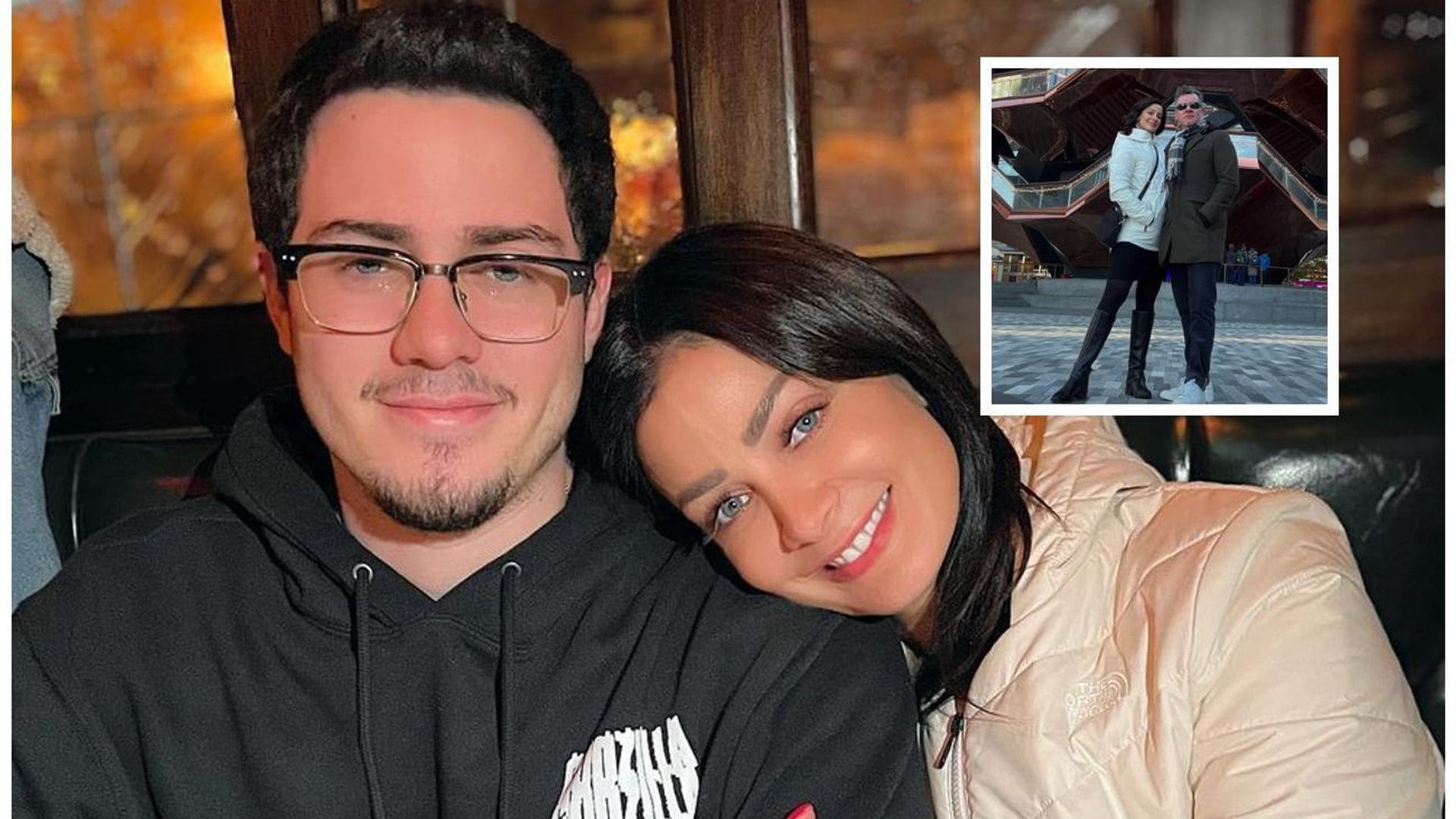 Acompañada por su novio, Dayanara Torres se reencuentra con su hijo mayor antes de Thanksgiving
