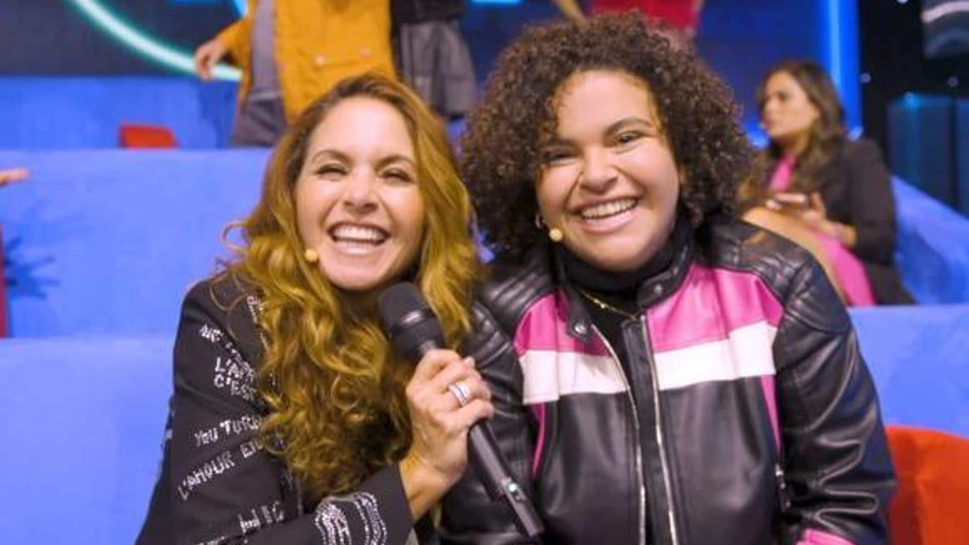 ¿Castigada? Lucerito Mijares reacciona a la bofetada que le dio a su mamá en TV