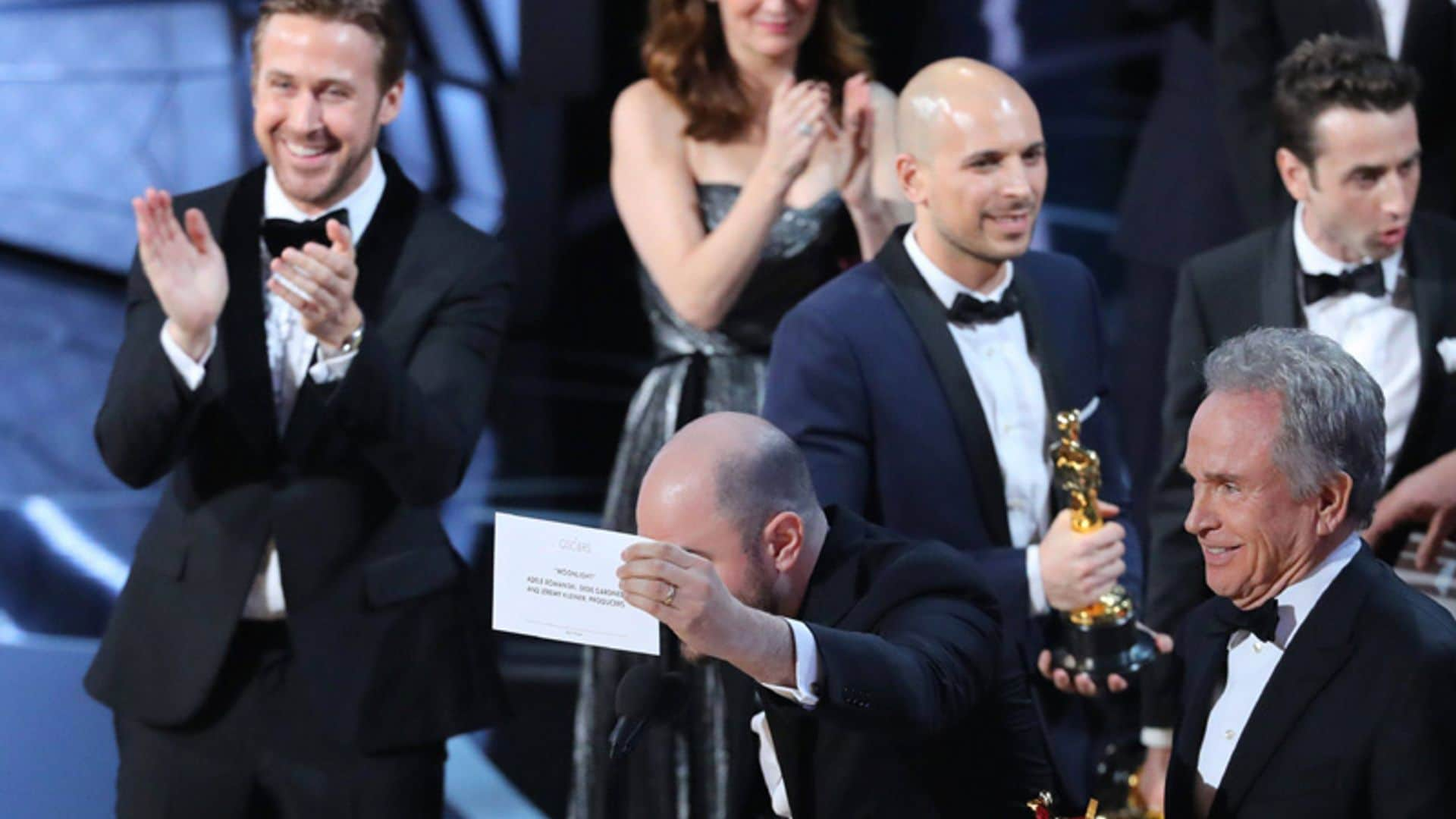 Oscars 2017: La cara de Ryan Gosling tras el 'no' Oscar de 'La La Land'