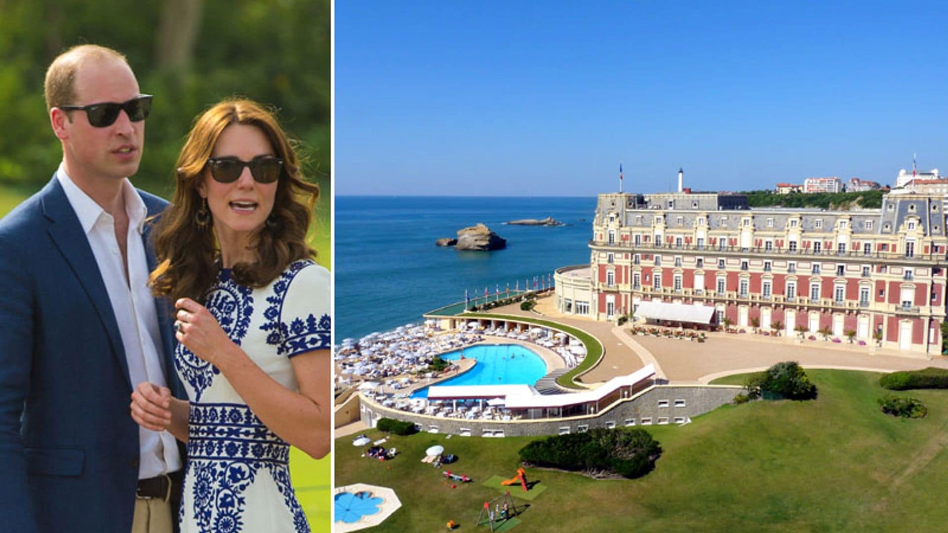 Las reales vacaciones de los Duques de Cambridge en Biarritz, destino histórico de Reyes