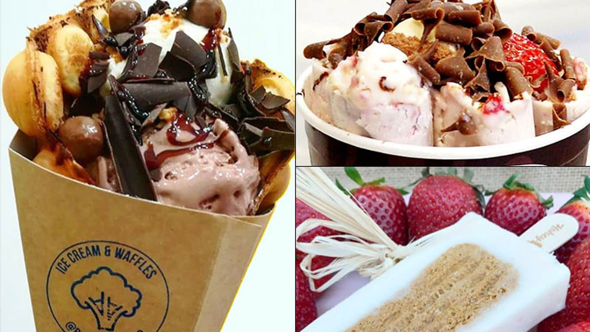 Estos son los helados que triunfan en Instagram. ¿Aún no los has probado?