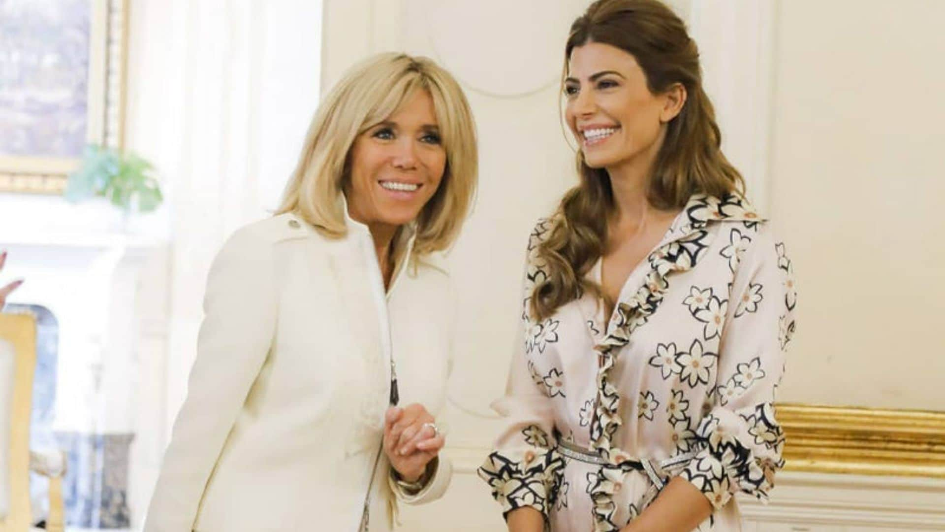 Brigitte Macron y Juliana Awada, así visten las líderes en el G20