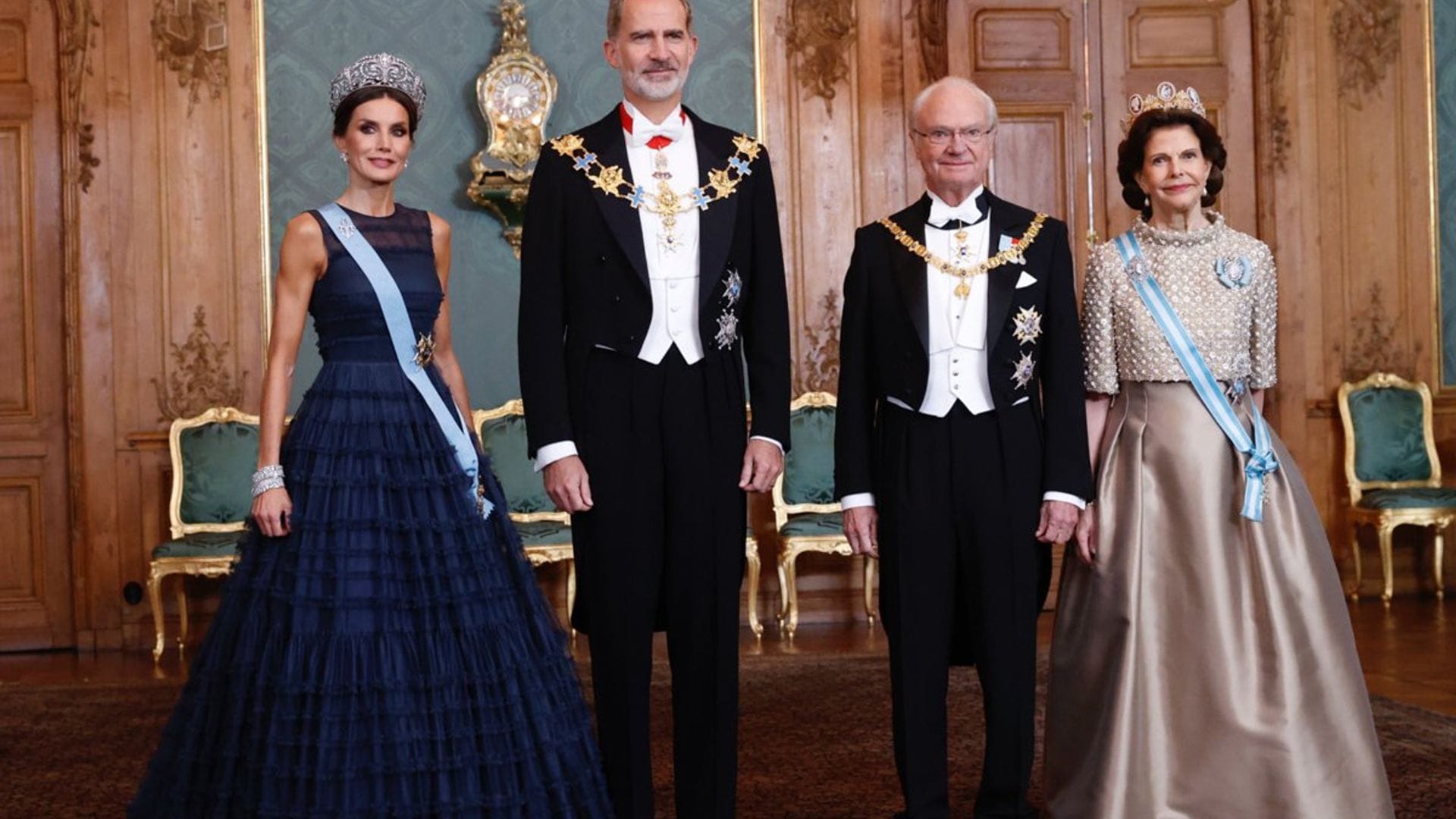Los reyes de España cenan en un palacio sueco con fantasmas legendarios