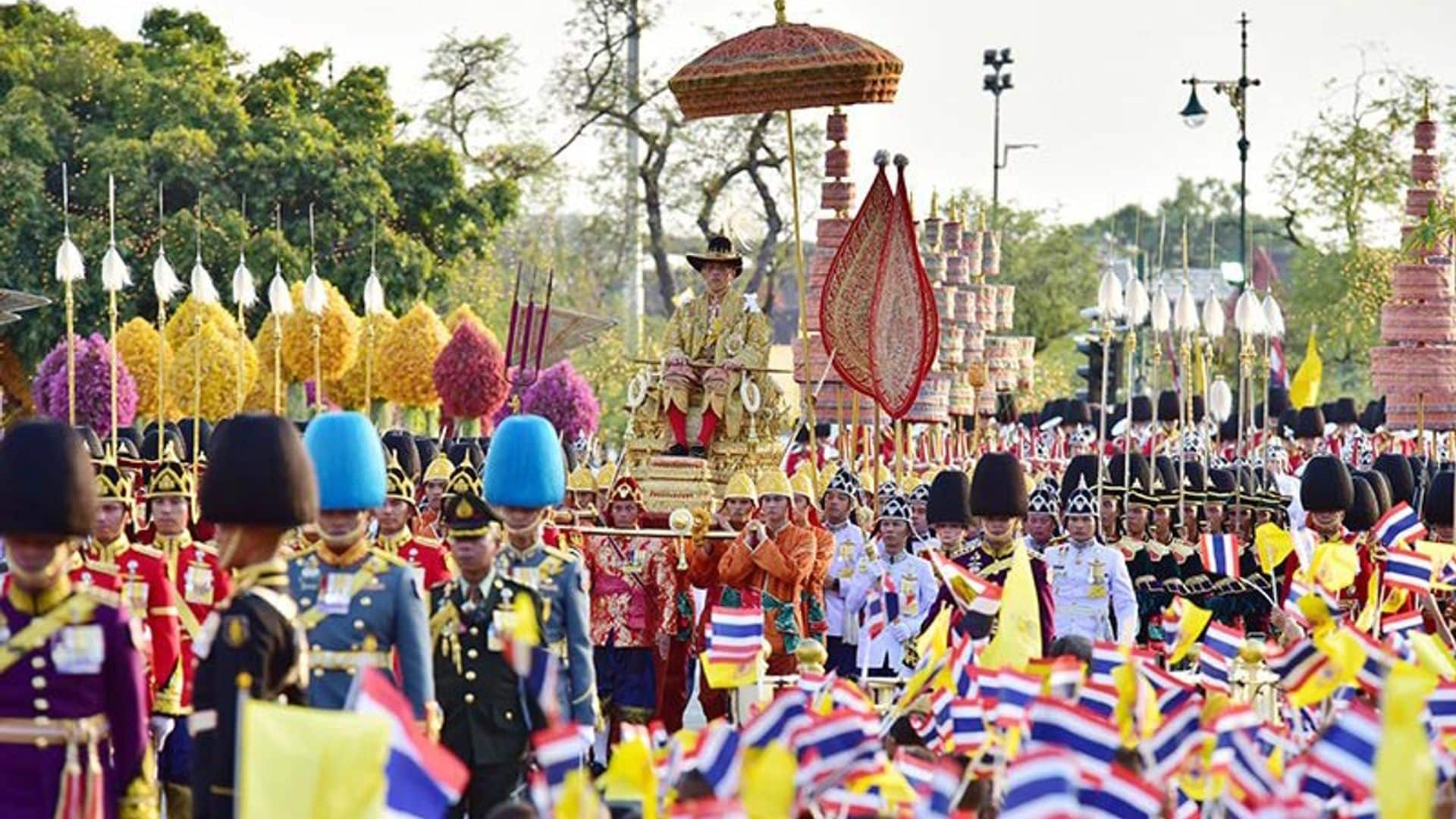 30 millones, 7,5 kilos de corona, una boda 72 horas antes... la coronación del rey de Tailandia en cifras