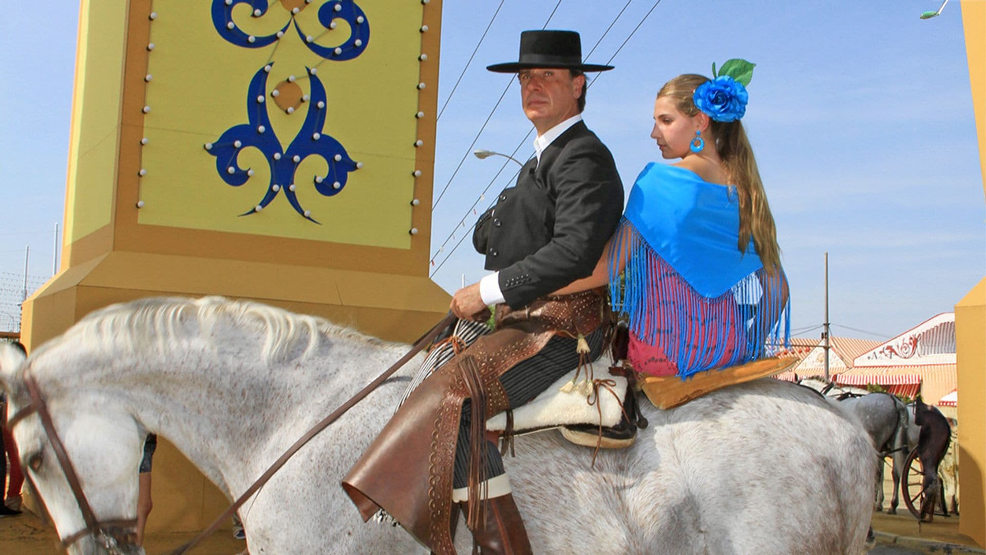 La casa de Alba, los Rivera... la Feria de Abril es una pasión que se transmite de padres a hijos