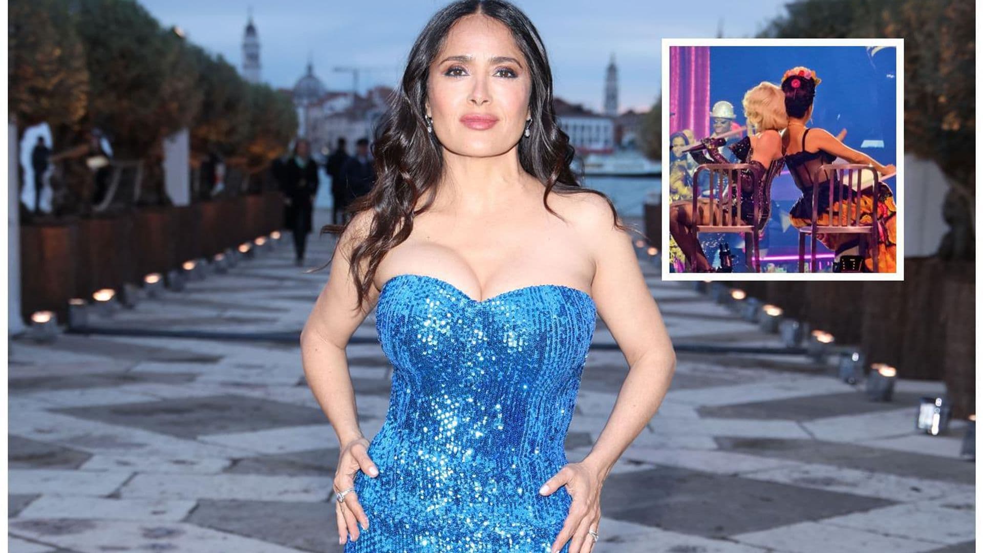 Salma Hayek comparte que, por Madonna, fue capaz de enfrentar uno de sus mayores miedos