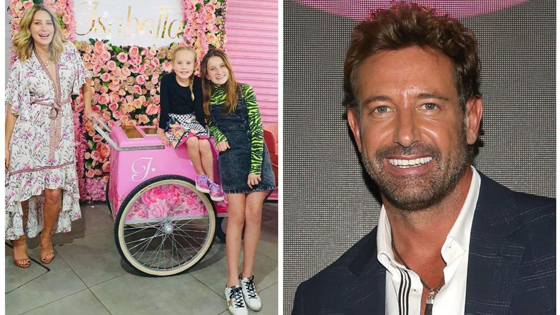 Geraldine Bazán, sin rencores, asegura que invitó a Gabriel Soto al cumpleaños de sus hijas