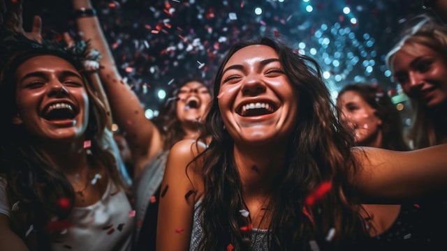 primera fiesta de nochevieja en la adolescencia