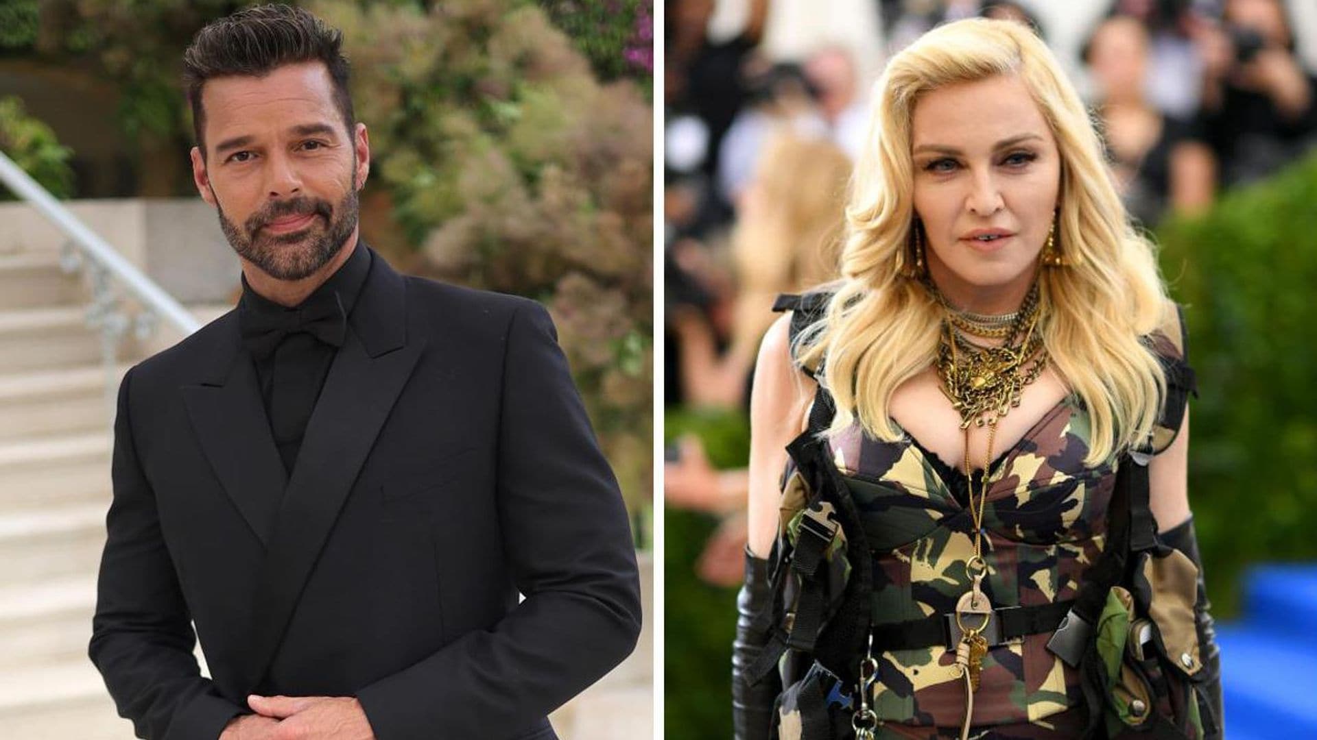 Ricky Martin recuerda aquel memorable día en el que conoció a Madonna