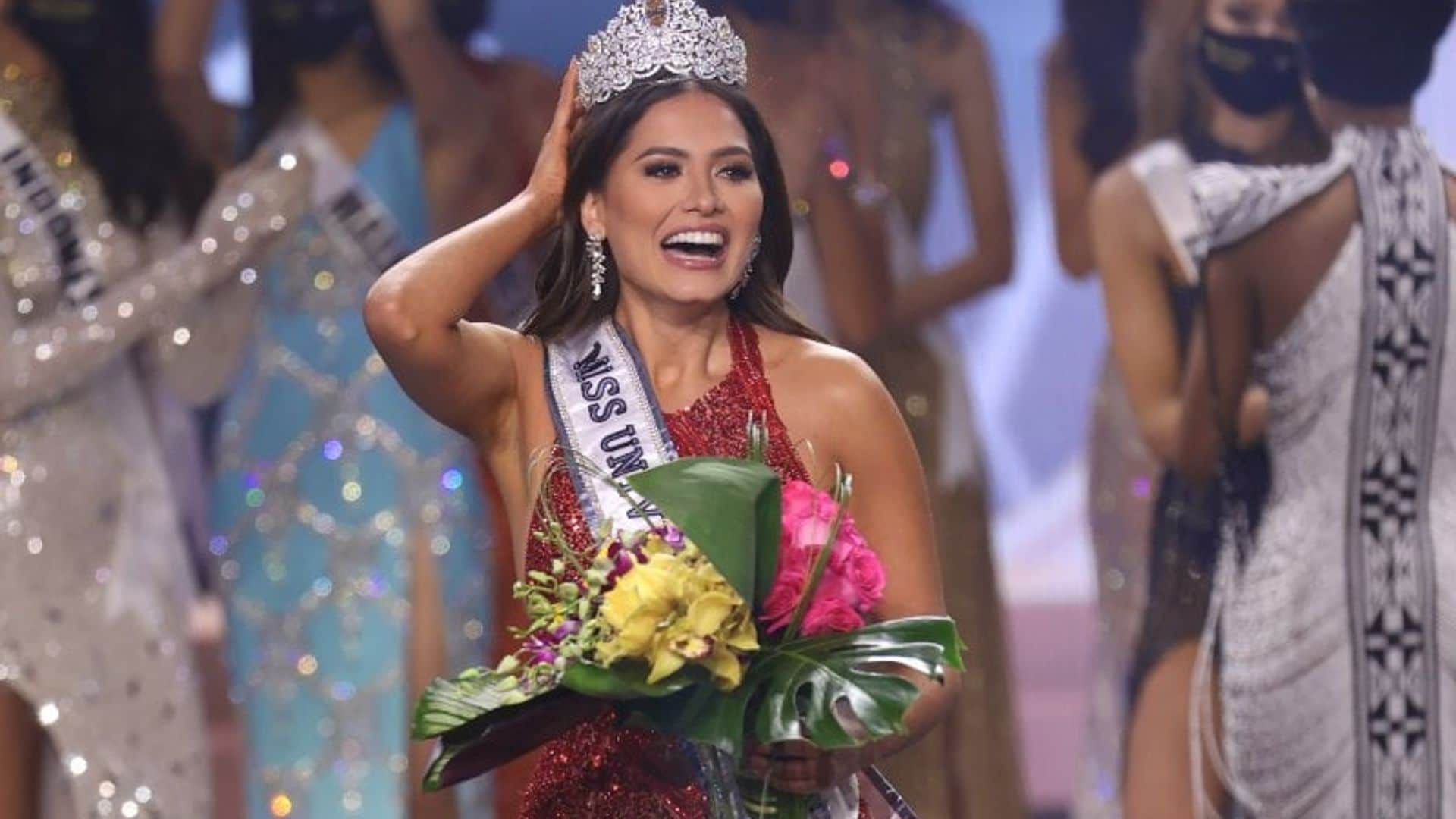 La mexicana Andrea Meza se corona como la nueva Miss Universo