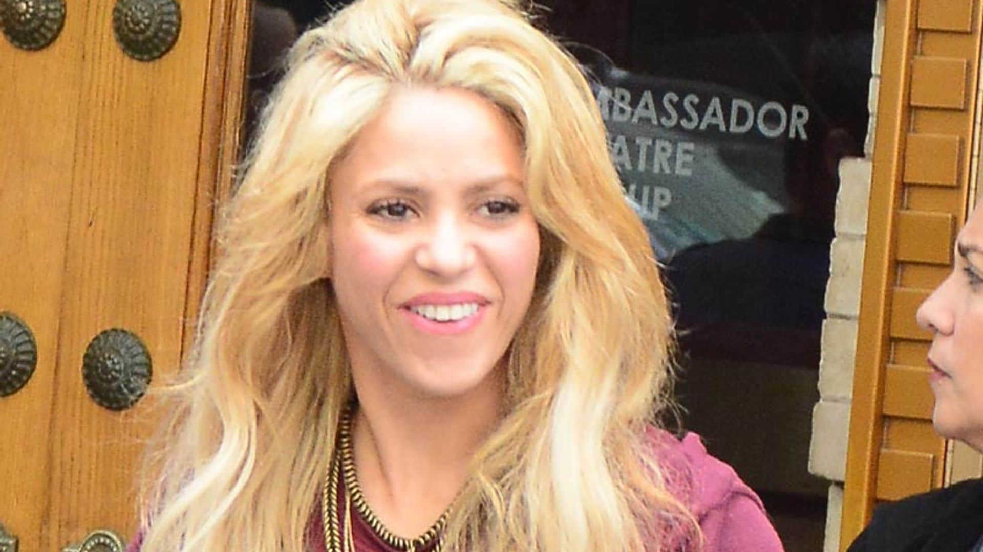 Shakira y Gerard Piqué, de periplo en Boston con sus hijos