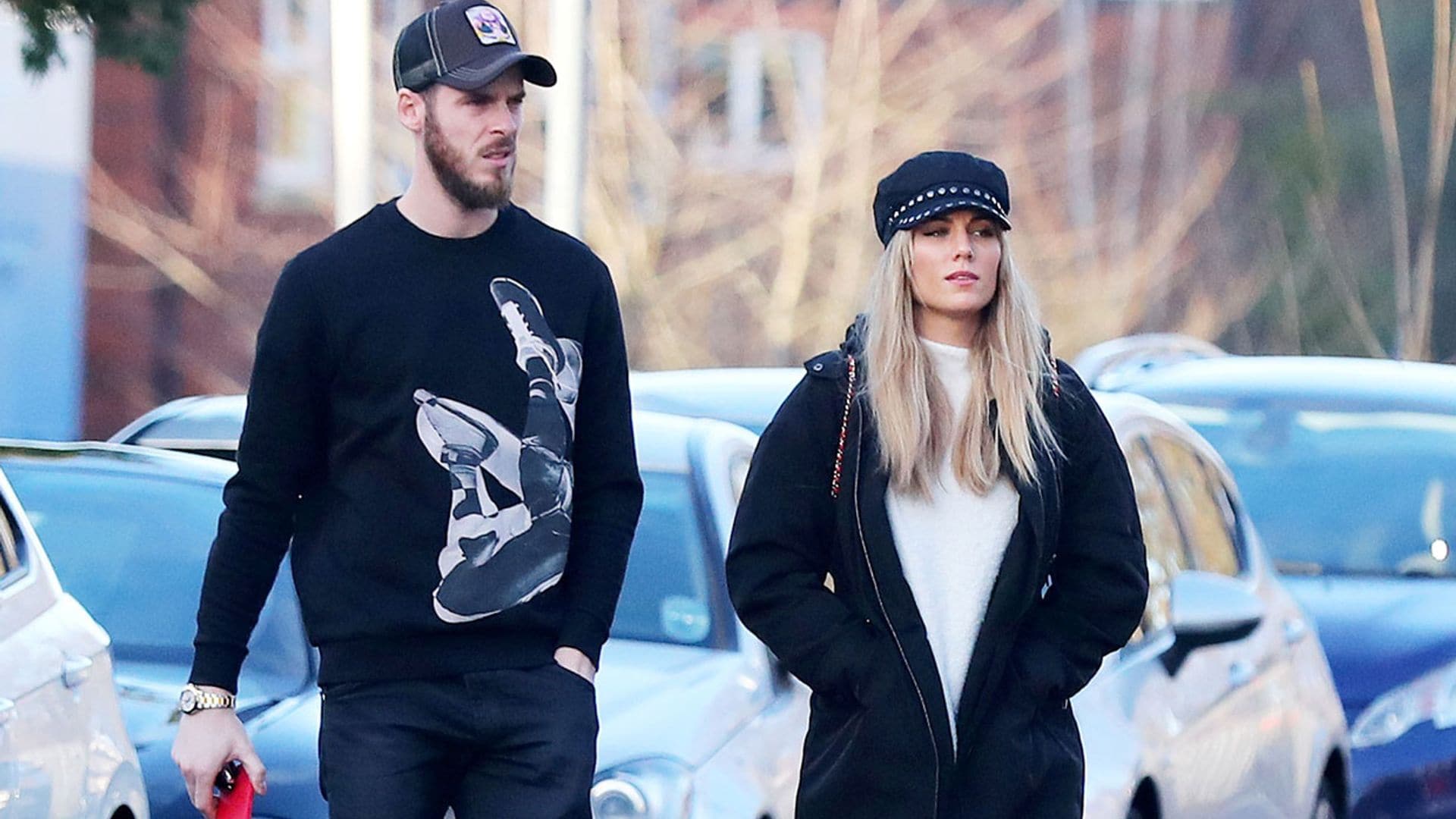 El amoroso 'dueto' de Edurne y David De Gea