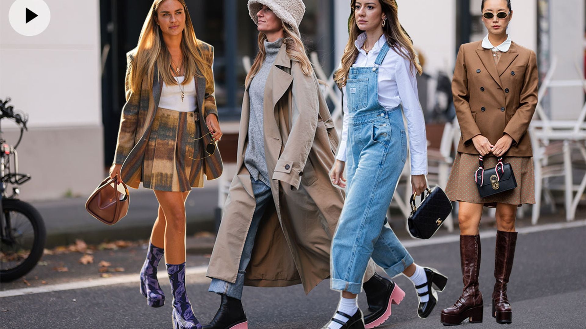 10 looks con plataformas para rendirte a la tendencia que actualiza botas, botines y mocasines