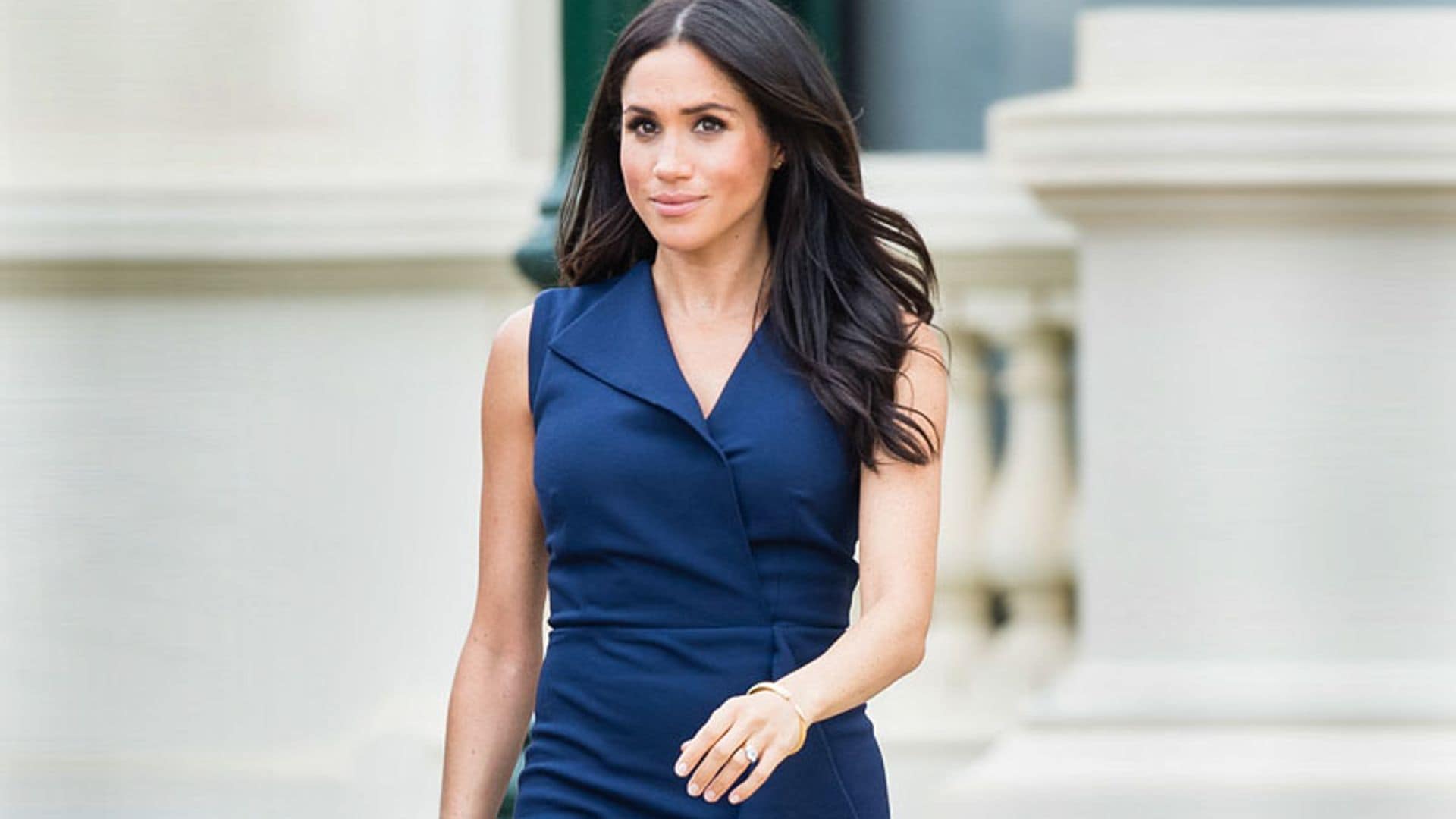 ¡Ahora sí! Meghan Markle presume de curvas premamá