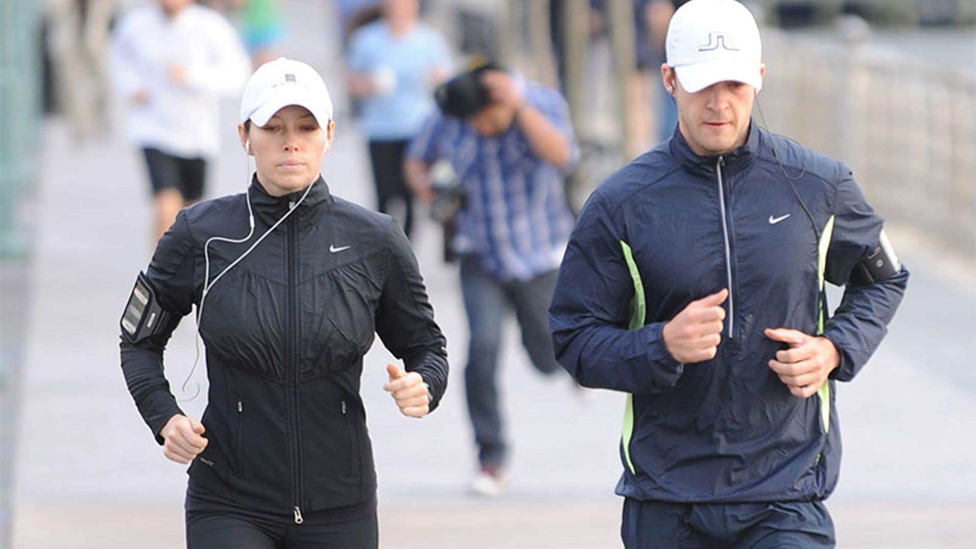 'Couple workout': la tendencia con la que Jessica Biel cuida su matrimonio